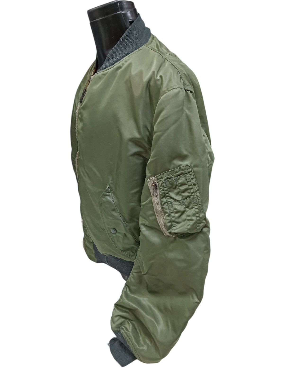 Vintage Vintage Concord Industries USAF MA-1 Flight Jacket Size US XL / EU 56 / 4 - 3 Thumbnail