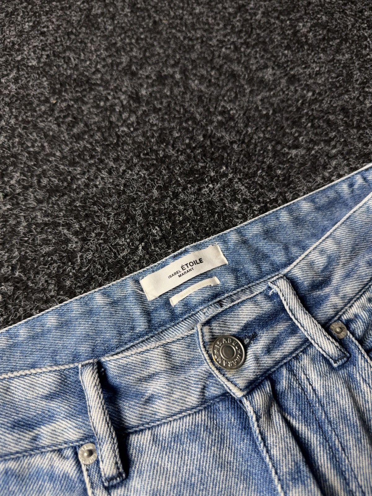 Designer × Isabel Marant Etoile Isabel Marant Étoile High Waist Light Wash Tapered Jeans Size 27" / US 4 / IT 40 - 7 Thumbnail