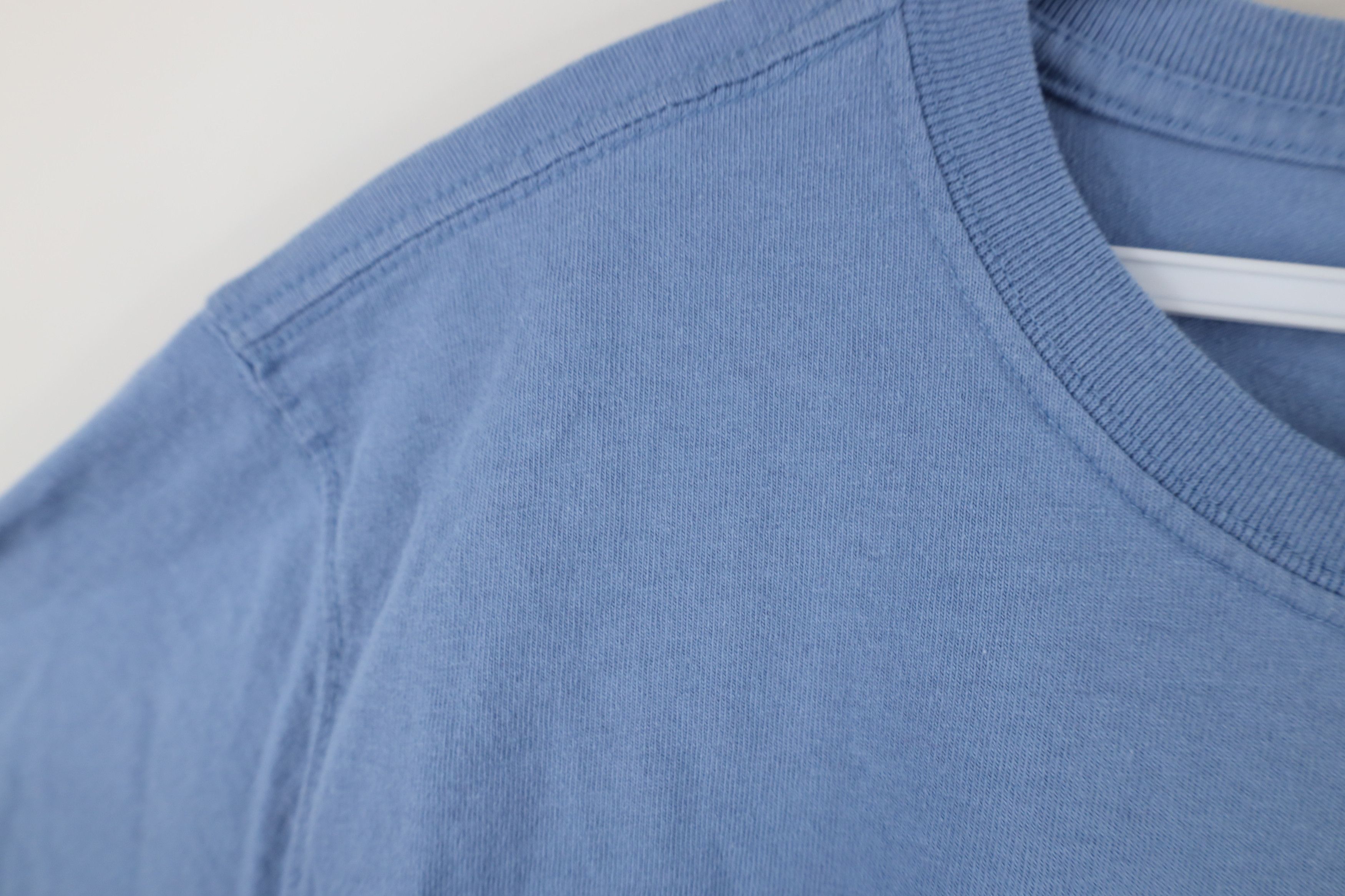 Carhartt Vintage Carhartt Spell Out Short Sleeve Pocket T-Shirt Blue Size XL / US 12-14 / IT 48-50 - 9 Thumbnail