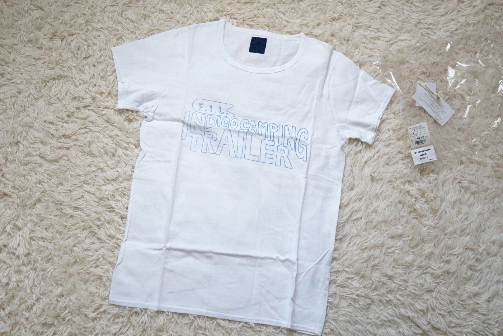Visvim visvim indigo camping trailer tee ict short SS size 2 Size US M / EU 48-50 / 2 - 2 Thumbnail