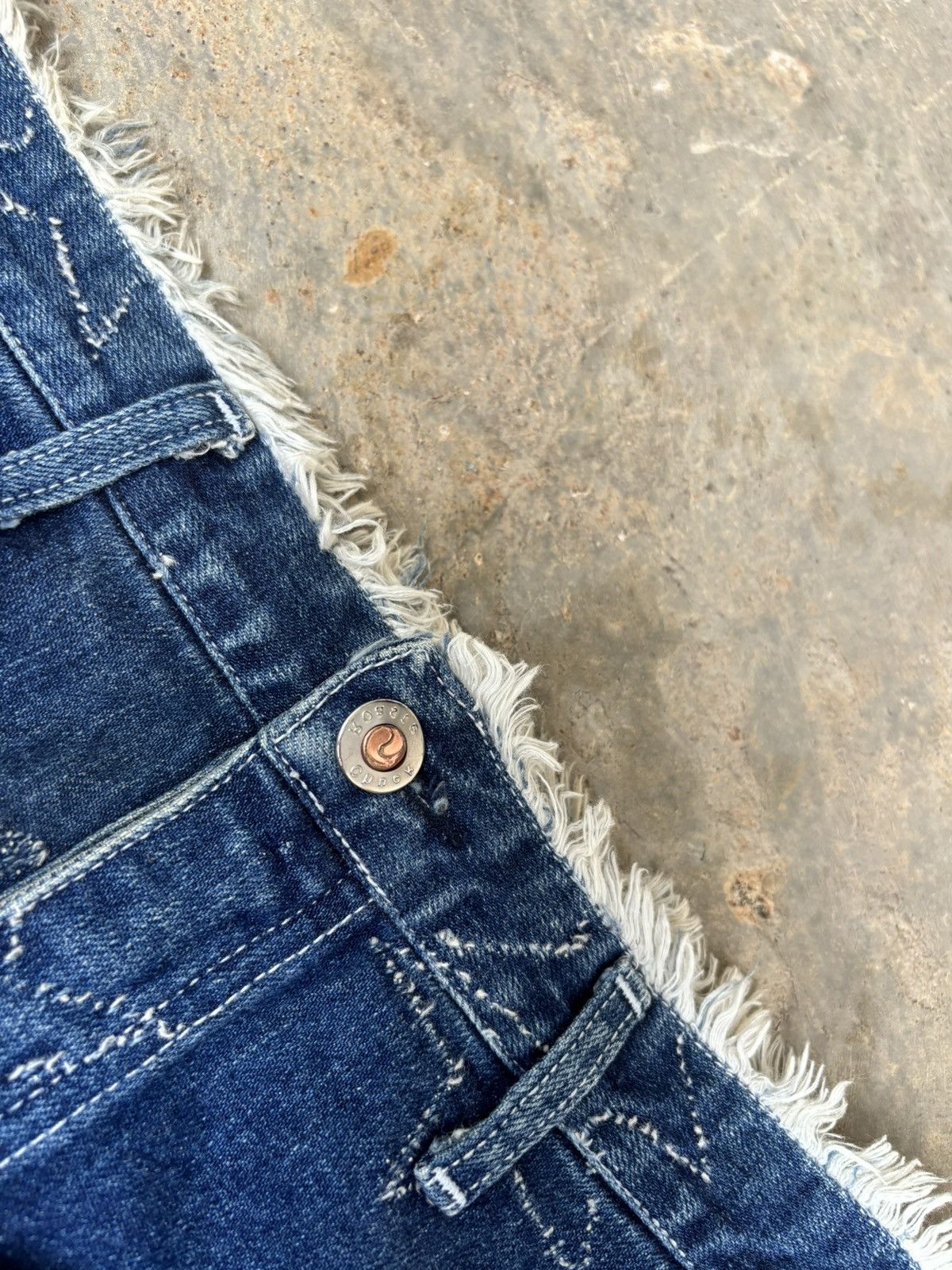 Hysteric Glamour Y2k Chuck Roaste's Star Ifsixwasnine Punk Style Jeans Size 29" - 9 Thumbnail