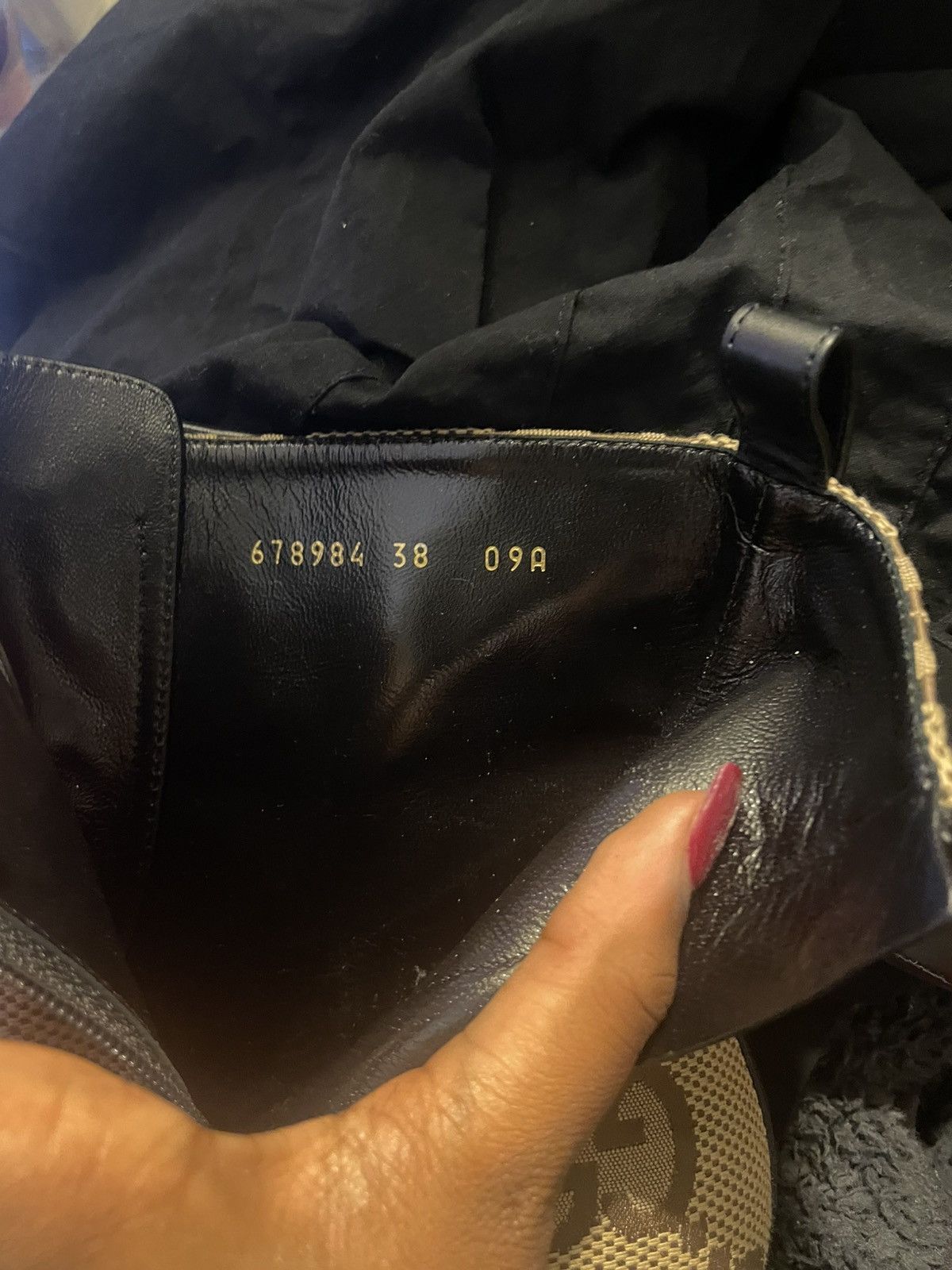 Gucci Flores calf Marco GG BOOT Size US 8 / IT 38 - 14 Thumbnail