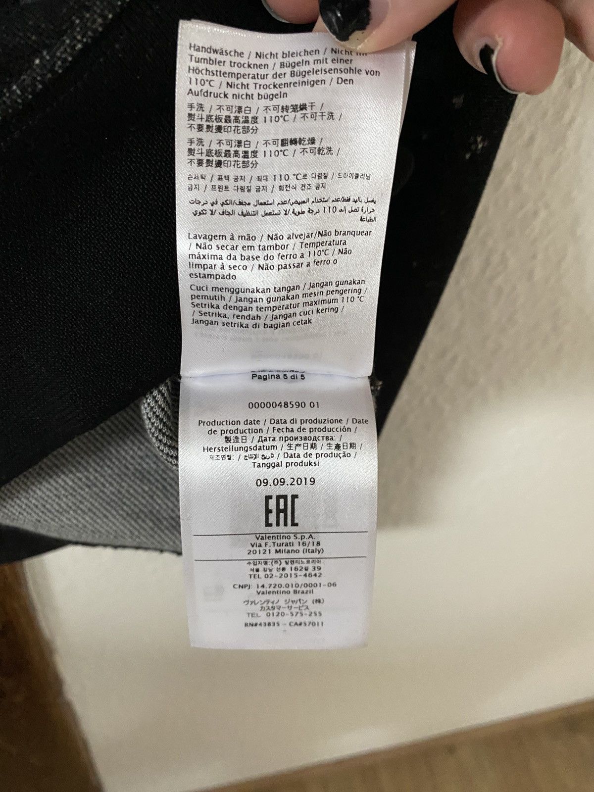 Valentino Valentino Moon Sweatshirt Size US S / EU 44-46 / 1 - 6 Thumbnail