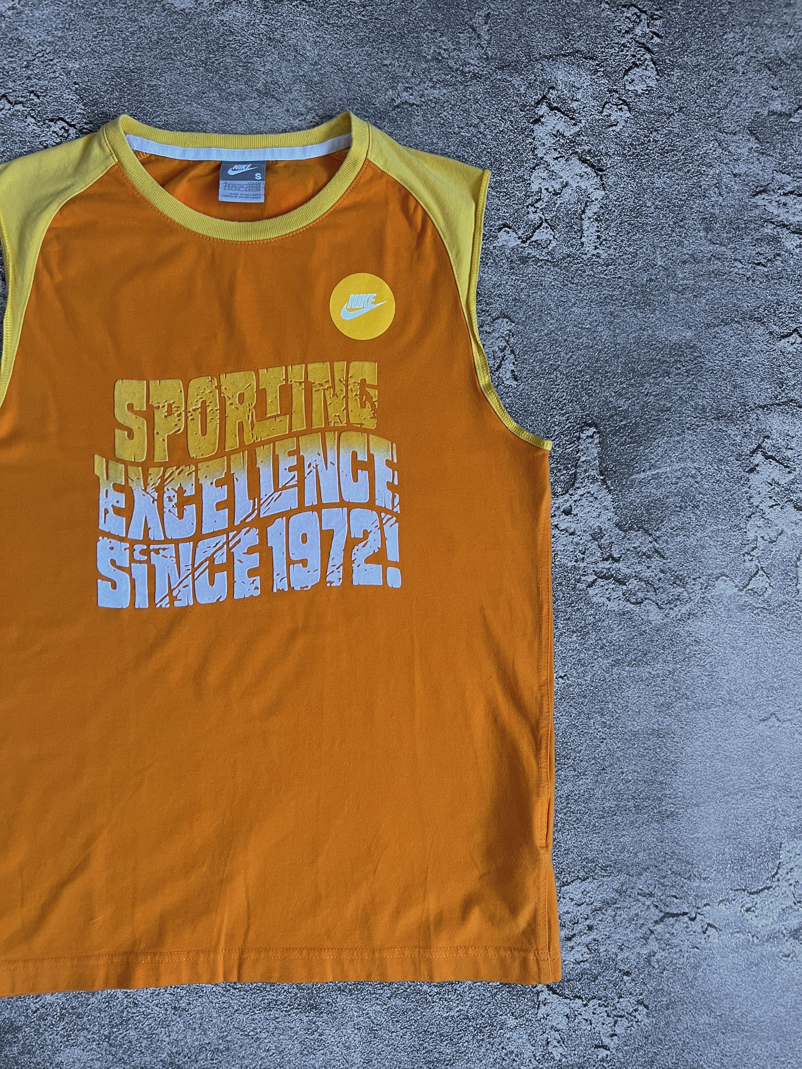 Nike Nike Vitnage tank top y2k yellow printed Size US S / EU 44-46 / 1 - 3 Thumbnail