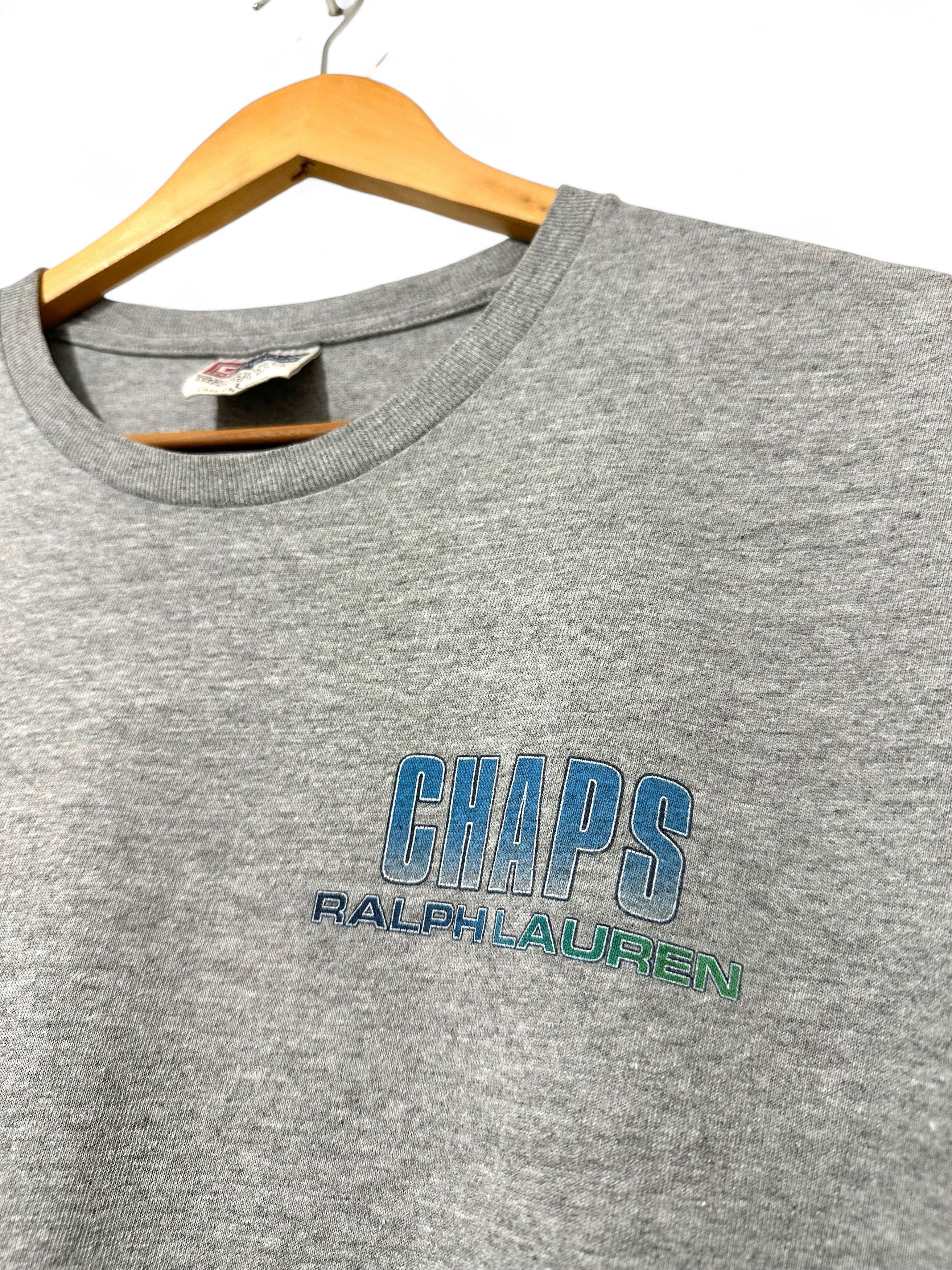 Chaps Ralph Lauren Chaps Ralph Lauren Vintage 90's Relaxed Fit T-shirt Size US L / EU 52-54 / 3 - 3 Thumbnail