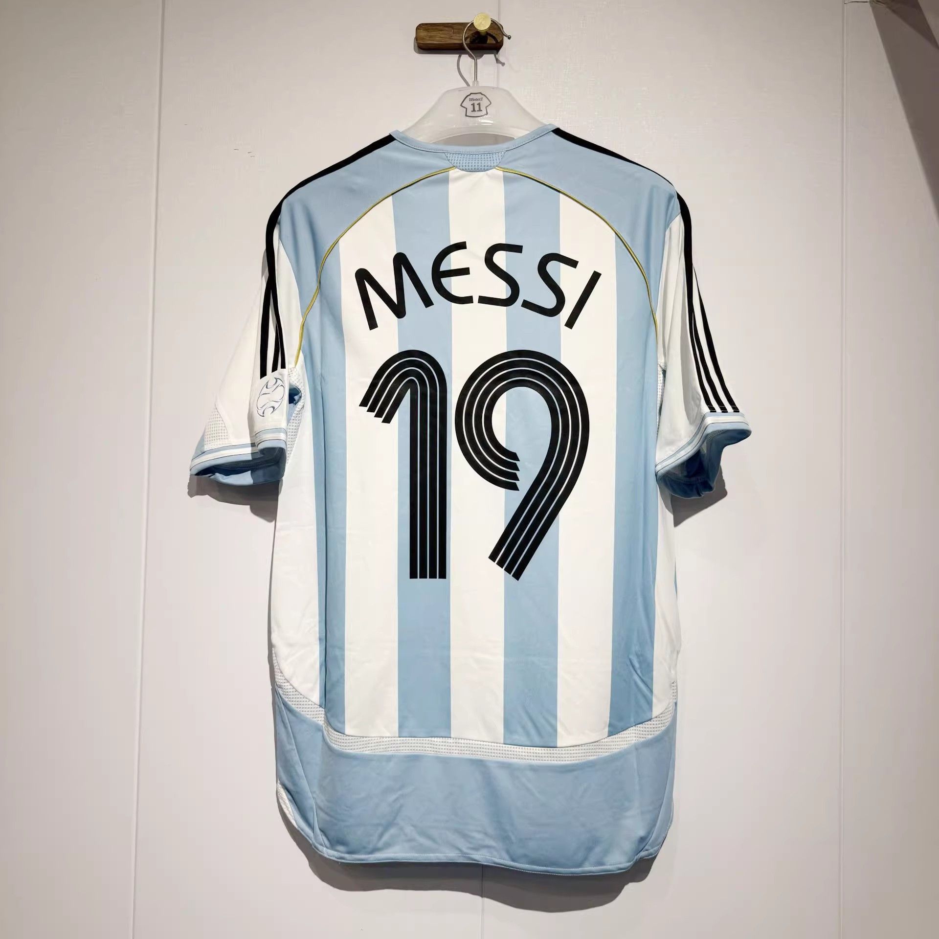 Other 2006 Argentina 19 Messi Jersey Size US XXL / EU 58 / 5 - 2 Thumbnail