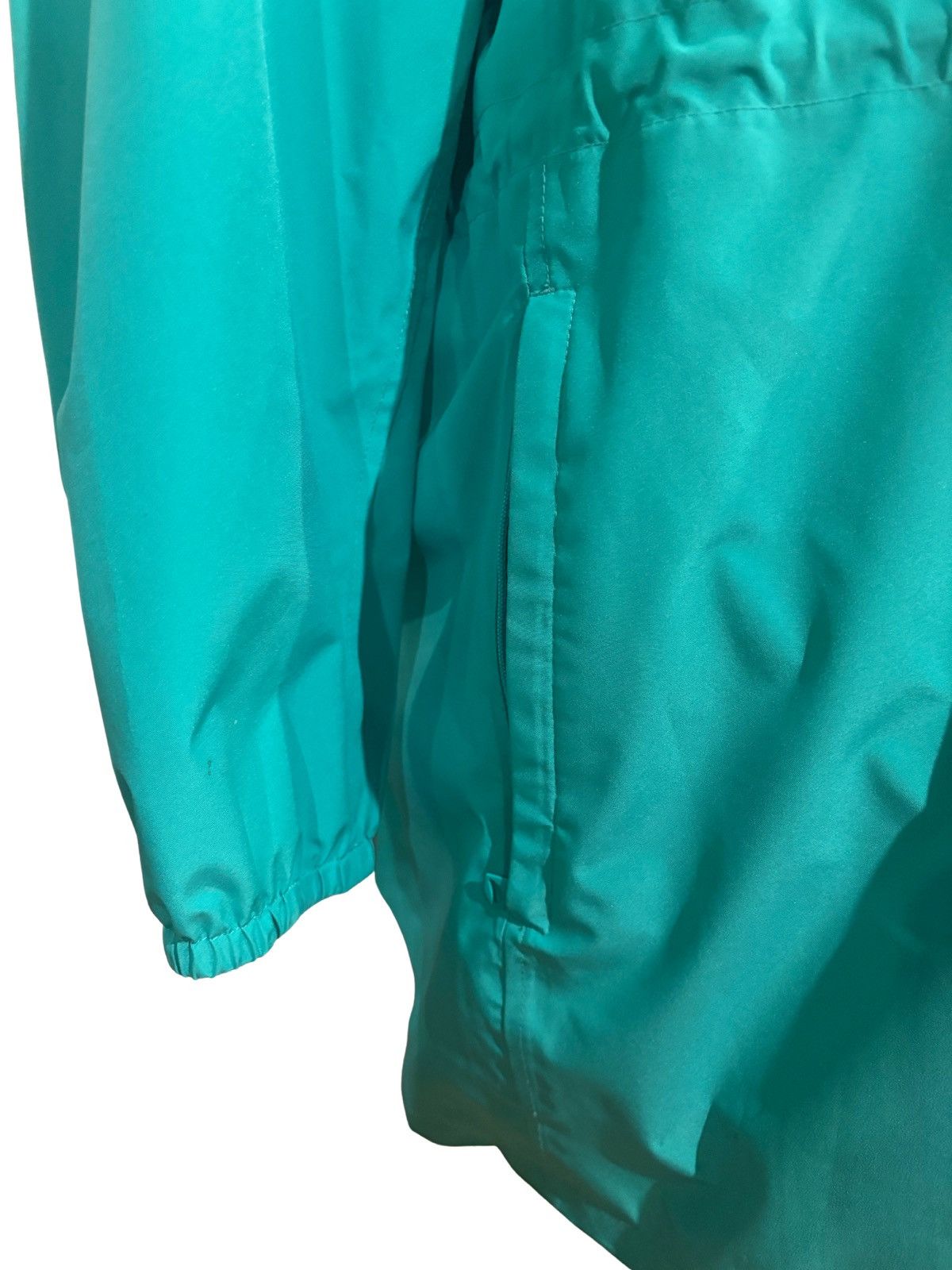 Lands' End Women’s green windbreaker Jacket.wj0611 Size 3XL / US 20-22 - 8 Thumbnail