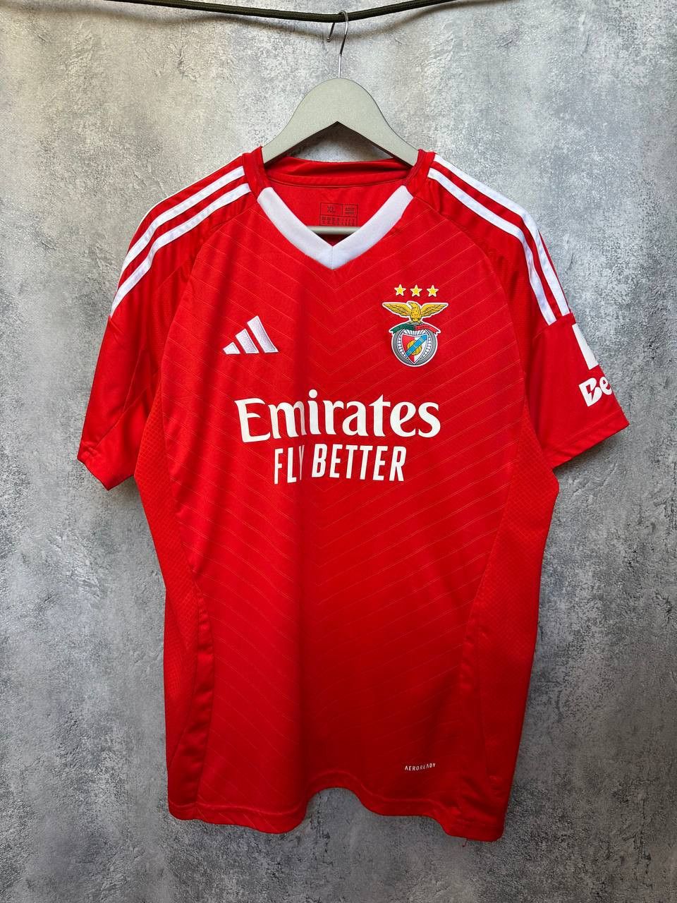 Adidas Adidas Benfica 2024/25 Soccer Home Jersey Football Shirt Size US XL / EU 56 / 4 - 1 Thumbnail