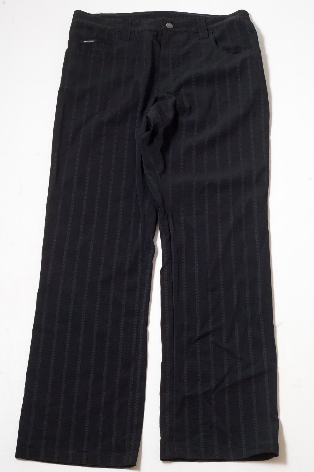 Versace versace classic monogram poliestere pants Size US 34 / EU 50 - 1 Thumbnail