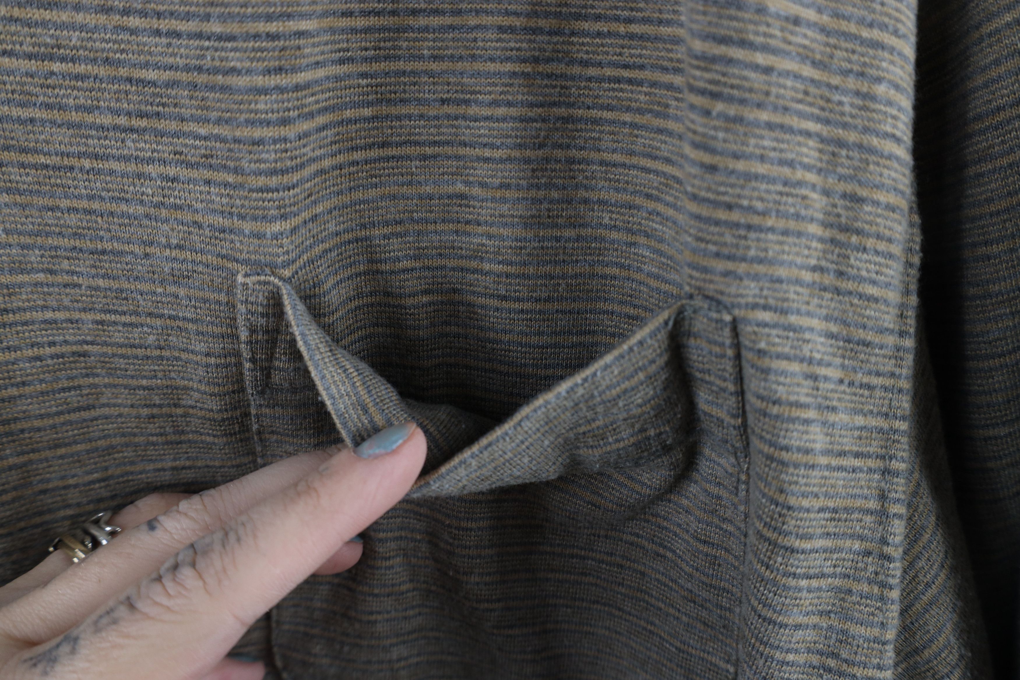Vintage Vintage 90s Streetwear Striped Long Sleeve Rugby Polo Shirt Size US M / EU 48-50 / 2 - 5 Thumbnail