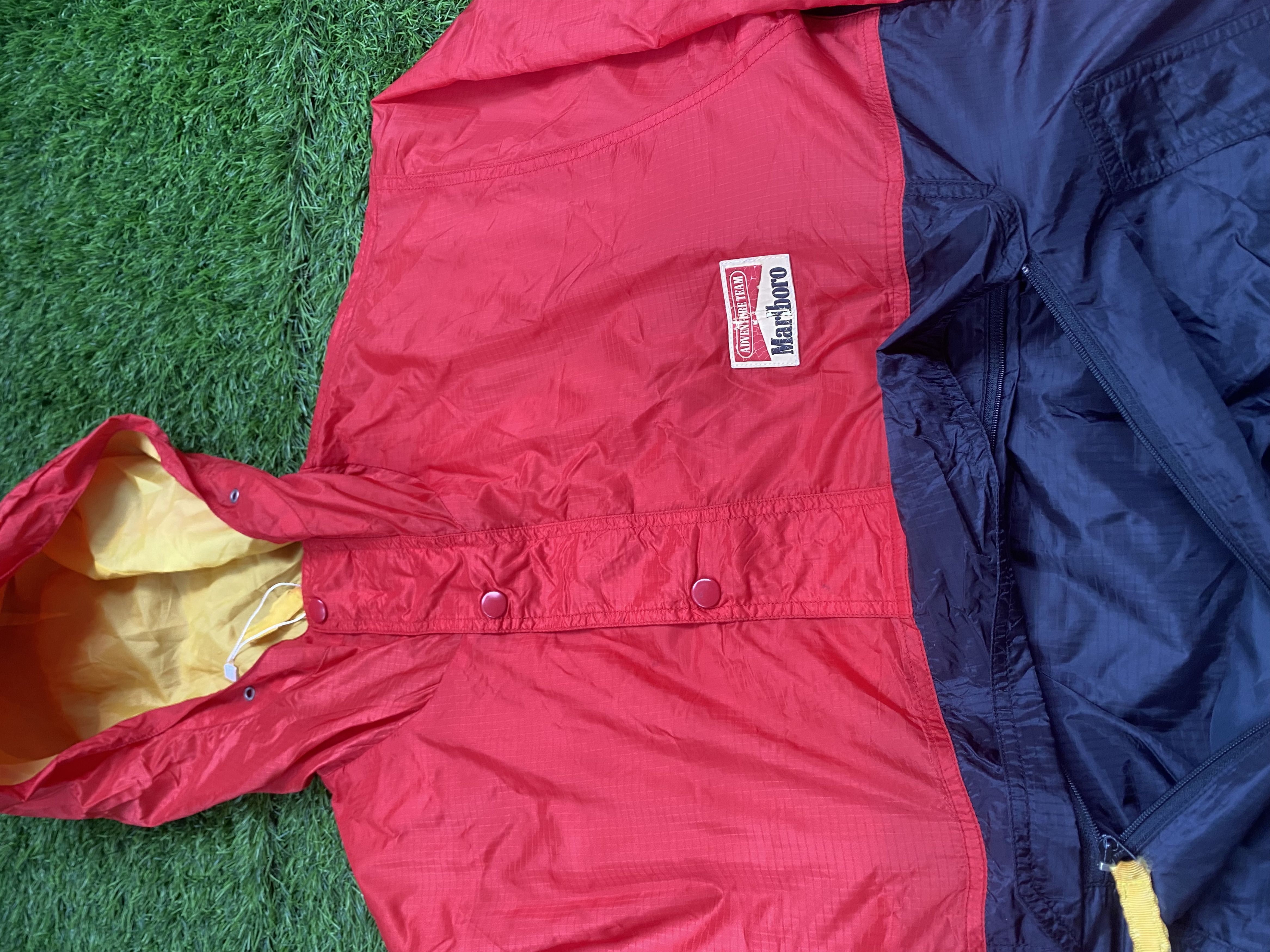 Marlboro × Marlboro Adventure Team × Vintage Vintage Marlboro Anorak Windbreaker Jacket Size US L / EU 52-54 / 3 - 4 Thumbnail