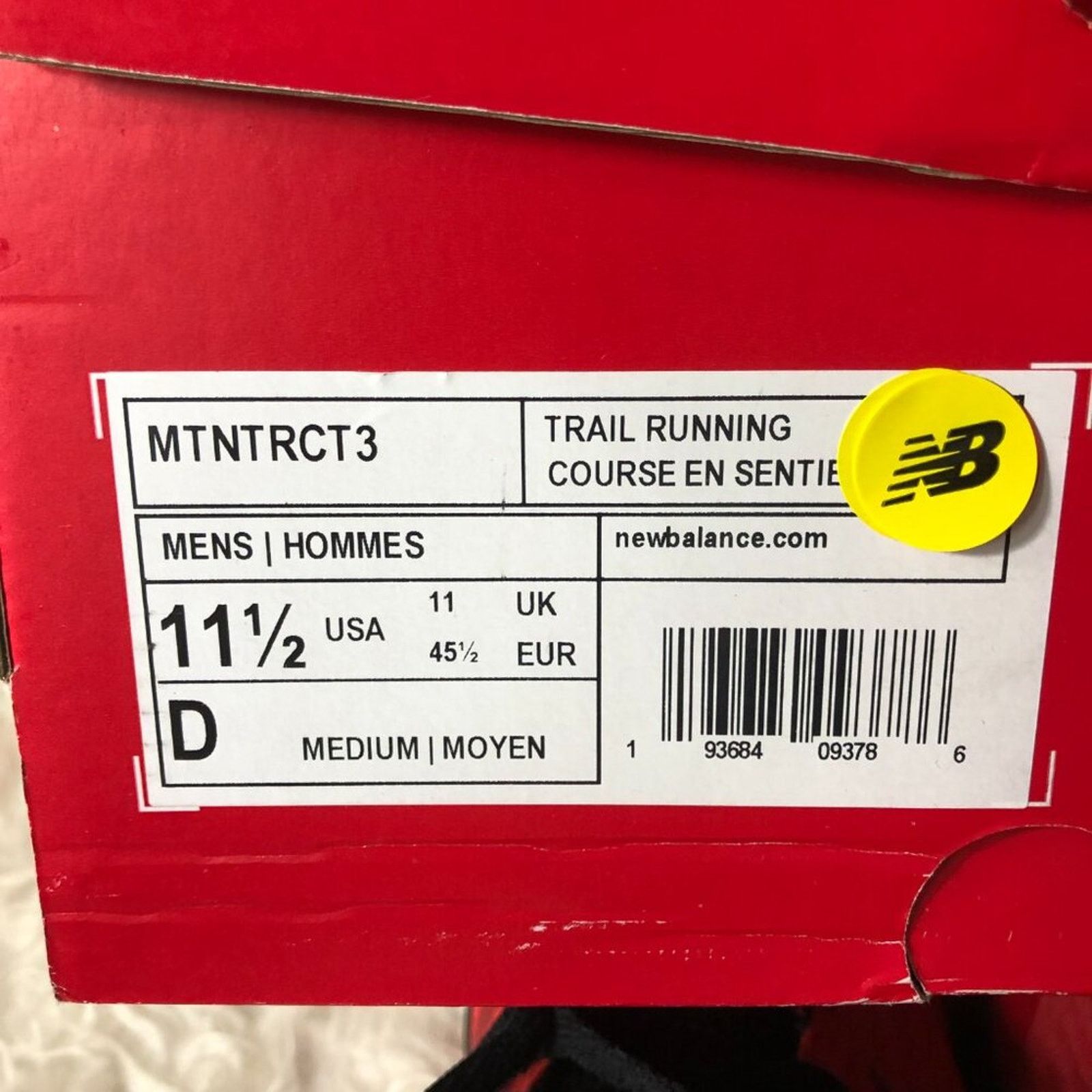 New Balance New Balance Nitrel Speed Ride trail shoes sneakers MTNTRCT3 Size US 11.5 / EU 44-45 - 8 Thumbnail