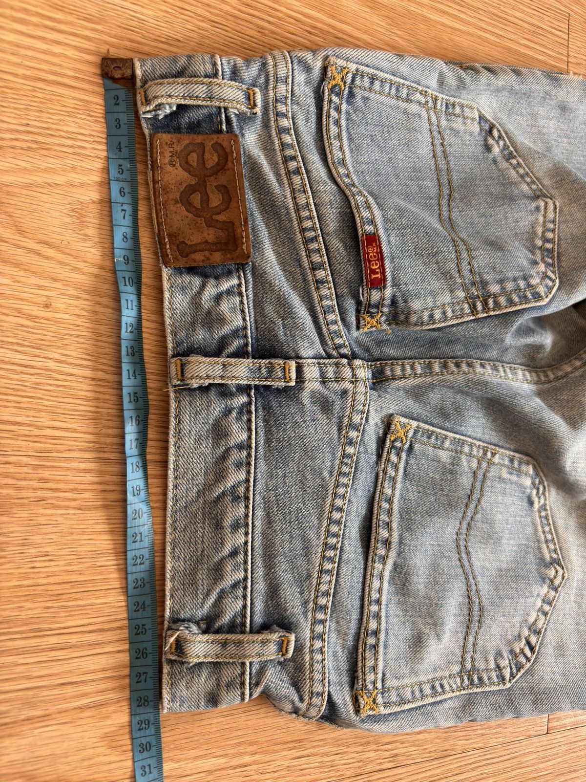 Lee Vintage 80s Miss Lee High Waisted Jeans Size 28" / US 6 / IT 42 - 7 Thumbnail