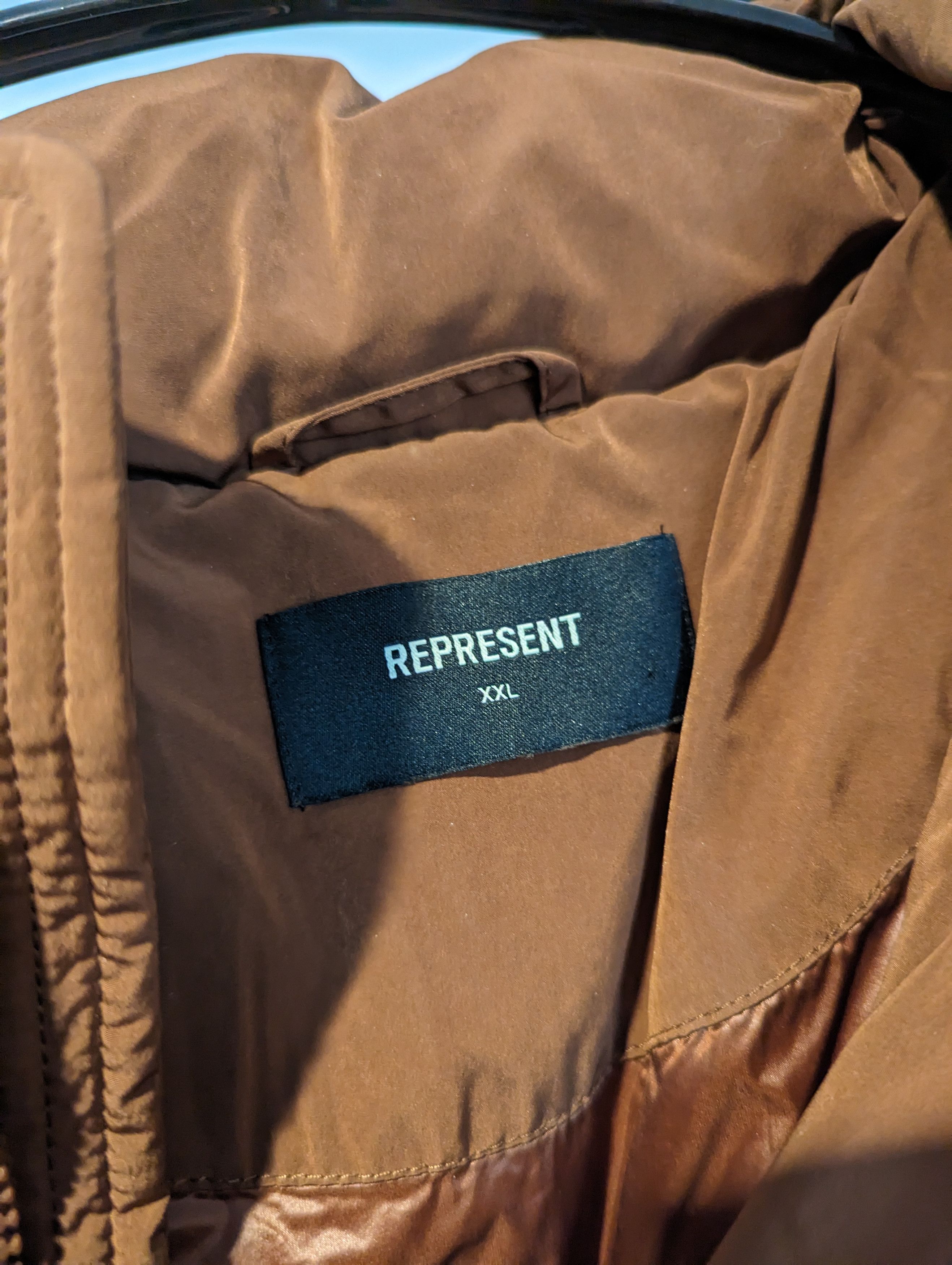 Represent Clo. Nylon Hooded Puffer Jacket Size US XXL / EU 58 / 5 - 4 Thumbnail