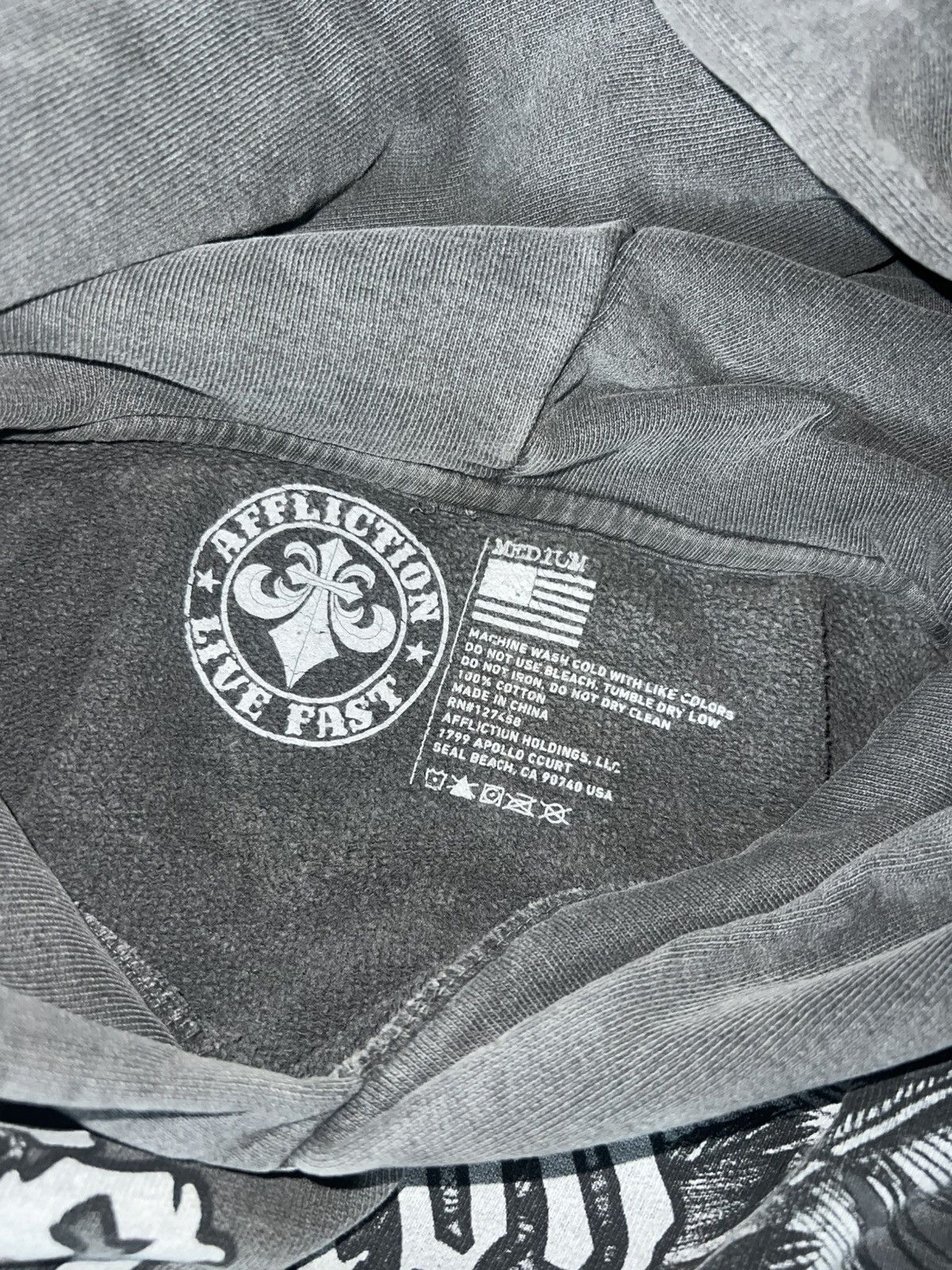 Affliction affliction hoodie Size US M / EU 48-50 / 2 - 3 Thumbnail