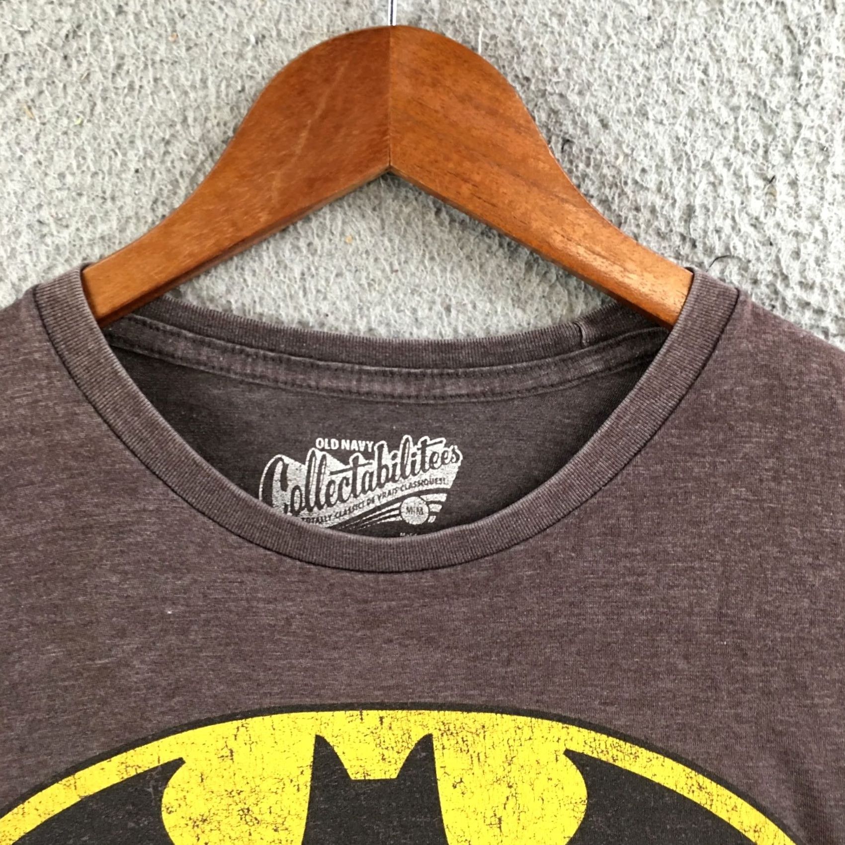 Old Navy Old Navy Shirt Mens M Brown Batman Graphic Print Short Sleeve Casual Crew Neck Size US M / EU 48-50 / 2 - 3 Thumbnail