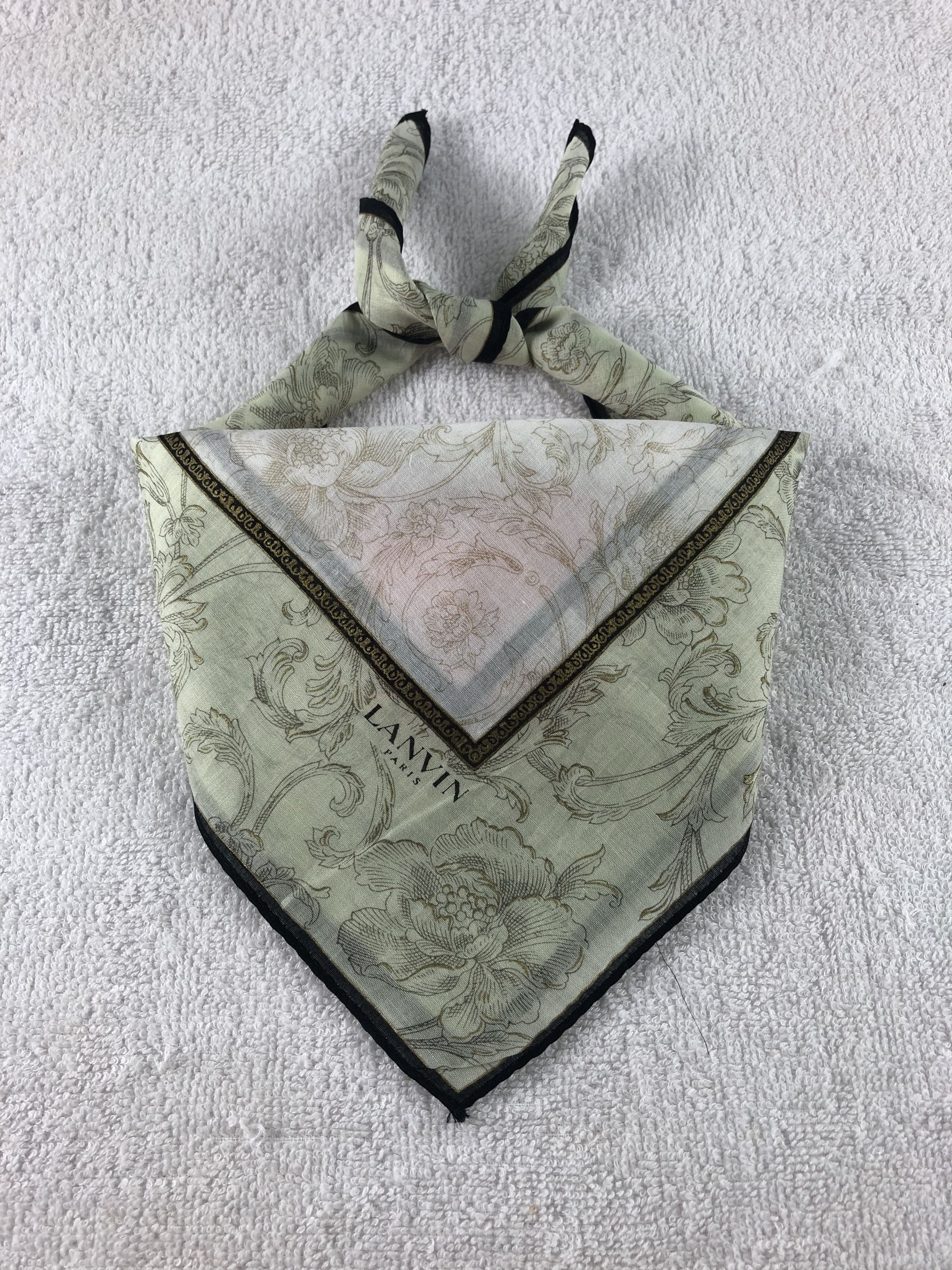 Lanvin Lanvin Handkerchief / Bandana / Neckerchief Size ONE SIZE - 2 Thumbnail