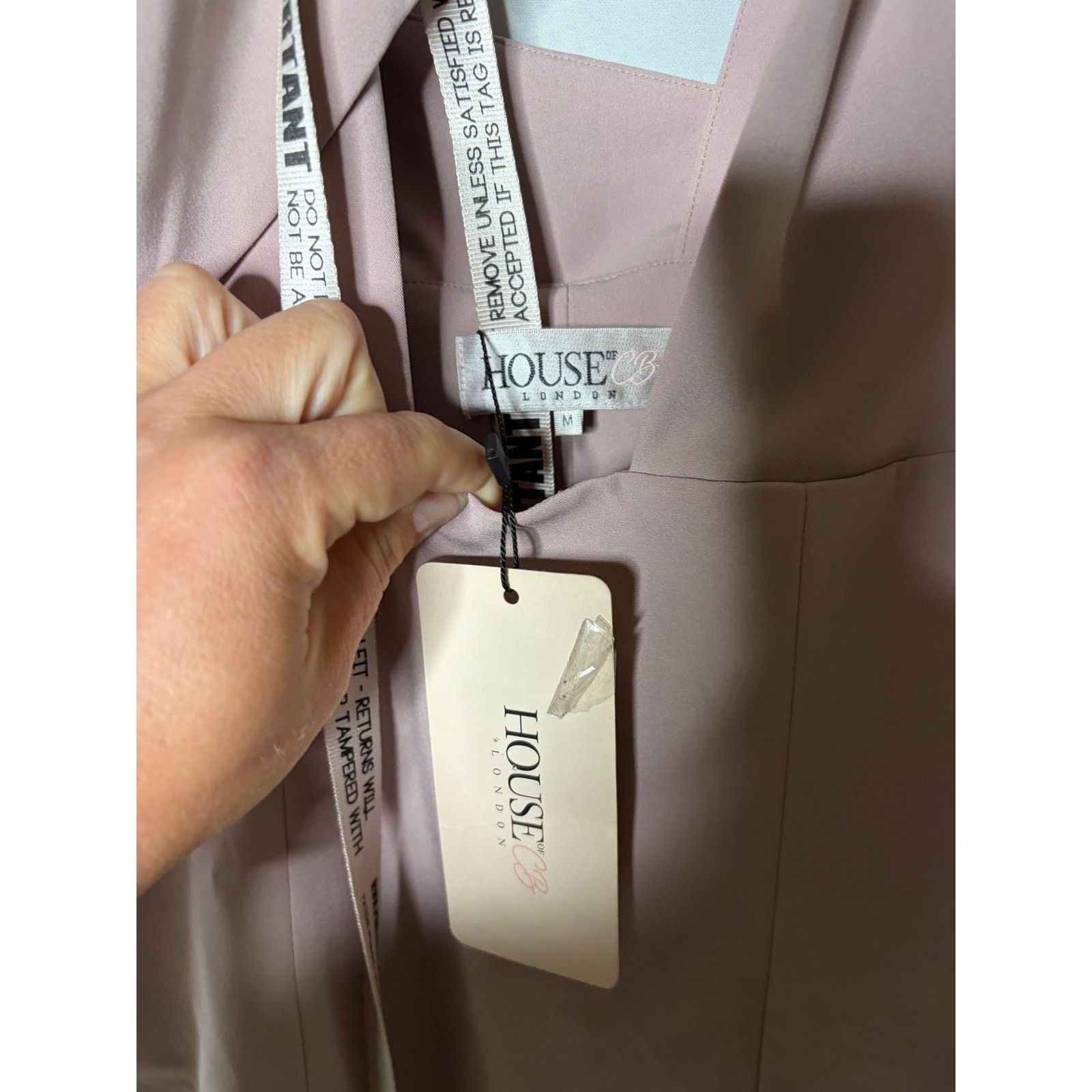 House of CB New House of CB Marina maxi dress in a mauve pink M Size M / US 6-8 / IT 42-44 - 6 Thumbnail