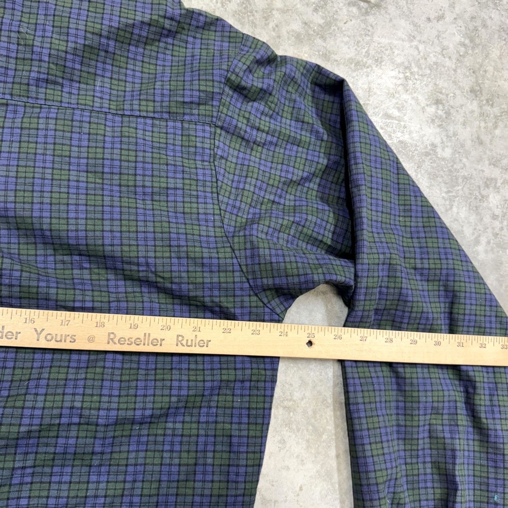 Vintage Duckster Jacket Mens M Green Plaid Full Zip The Summit Country Club 513 Windbreaker Casual Golf Preppy Logo Zipper Pockets Size US M / EU 48-50 / 2 - 7 Thumbnail