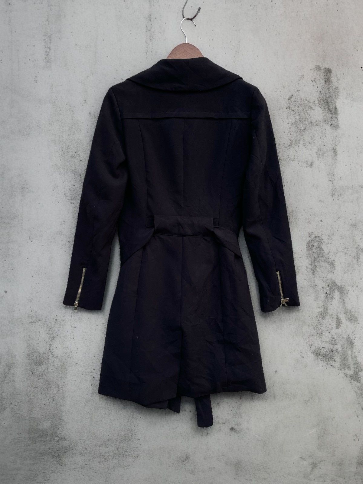 H&M H&M WOMEN'S ASYMMETRICAL ZIPPER COAT/JACKET Size S / US 4 / IT 40 - 2 Thumbnail