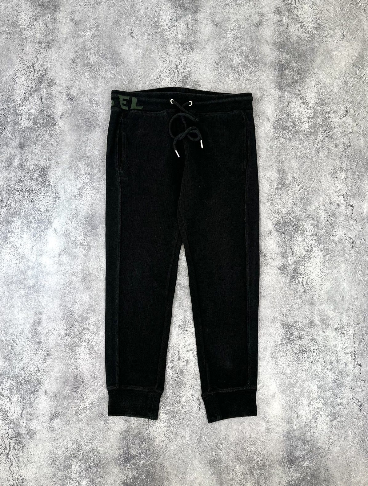 【aemmule】BLACK nylon pants opium Opium Chain Draped Leather Pants | Limited Edition | Fūga