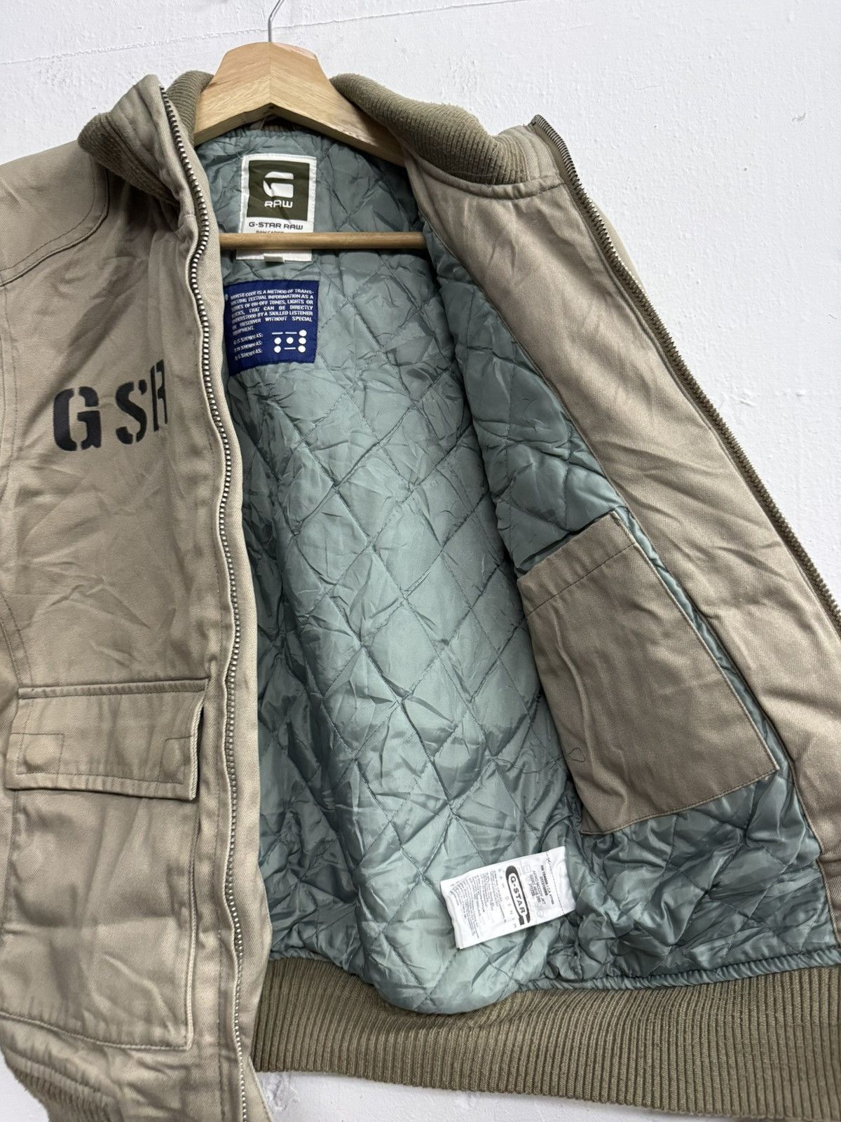 G-Star G-STAR GSR Bomber Jacket Size US XS / EU 42 / 0 - 9 Thumbnail
