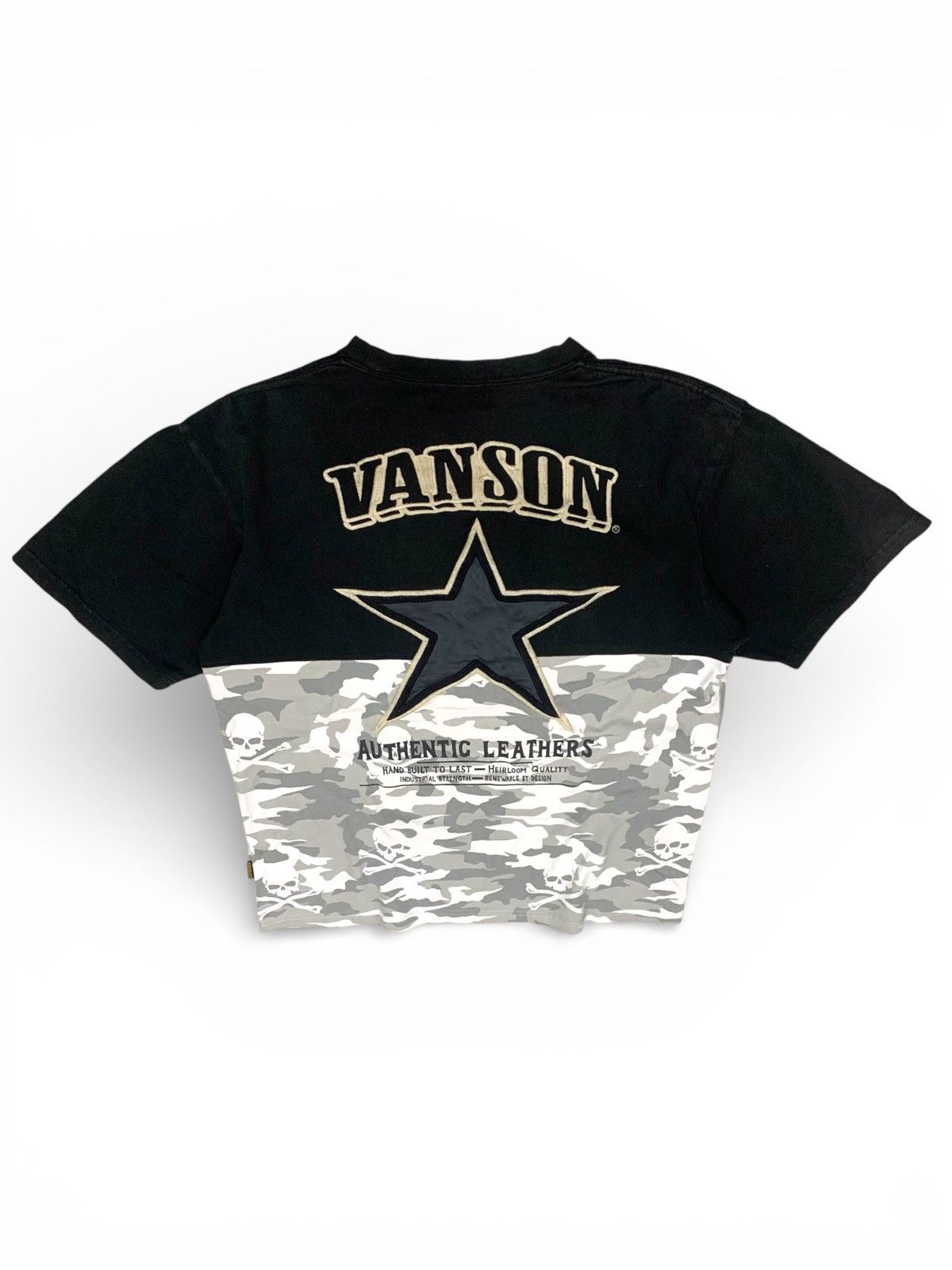 Vanson Leathers Vanson Leathers Championship Motorcycle Crazy Backhit Tee Size US L / EU 52-54 / 3 - 3 Thumbnail