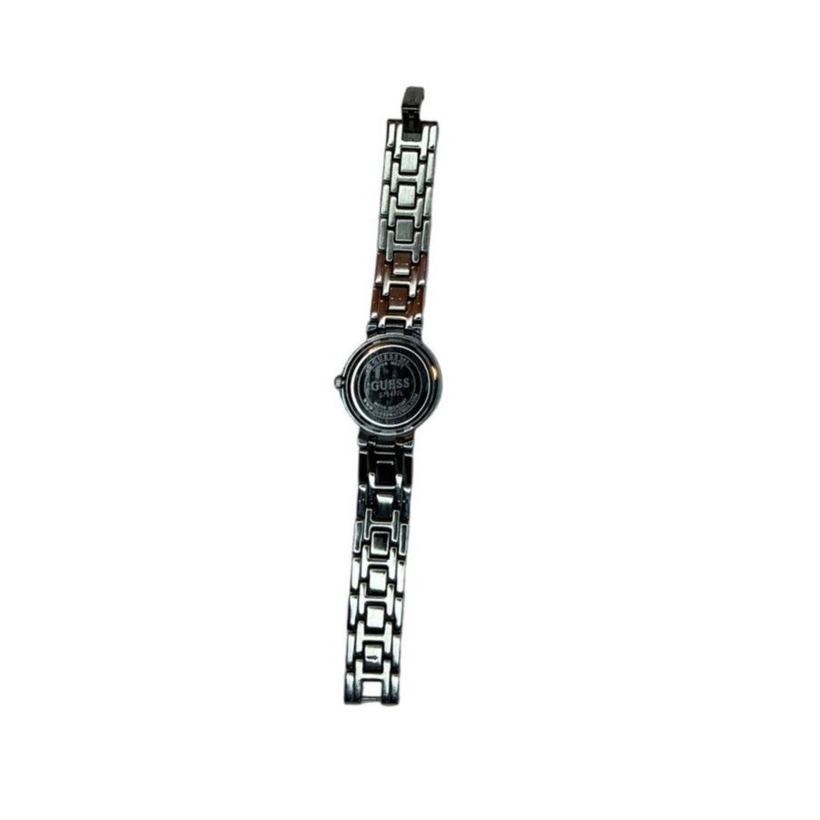 Guess GUESS Silver Rhinestone Bezel Watch Y2K Glam Bracelet Size ONE SIZE - 3 Thumbnail