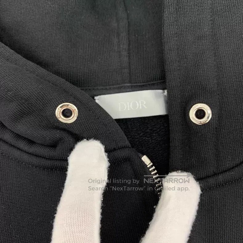 Dior Dior Black bee cotton hooded zipper long-sleeved sweatshir Size US S / EU 44-46 / 1 - 9 Thumbnail