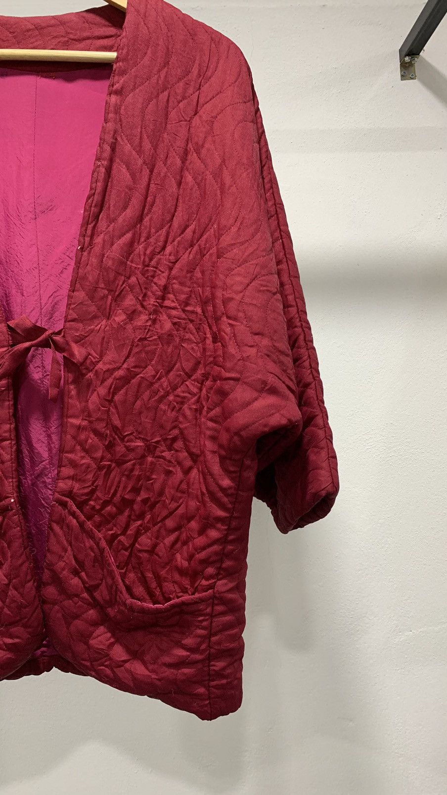 If Six Was Nine Vintage Quilted Puffer Kimono Samue Size US M / EU 48-50 / 2 - 2 Thumbnail