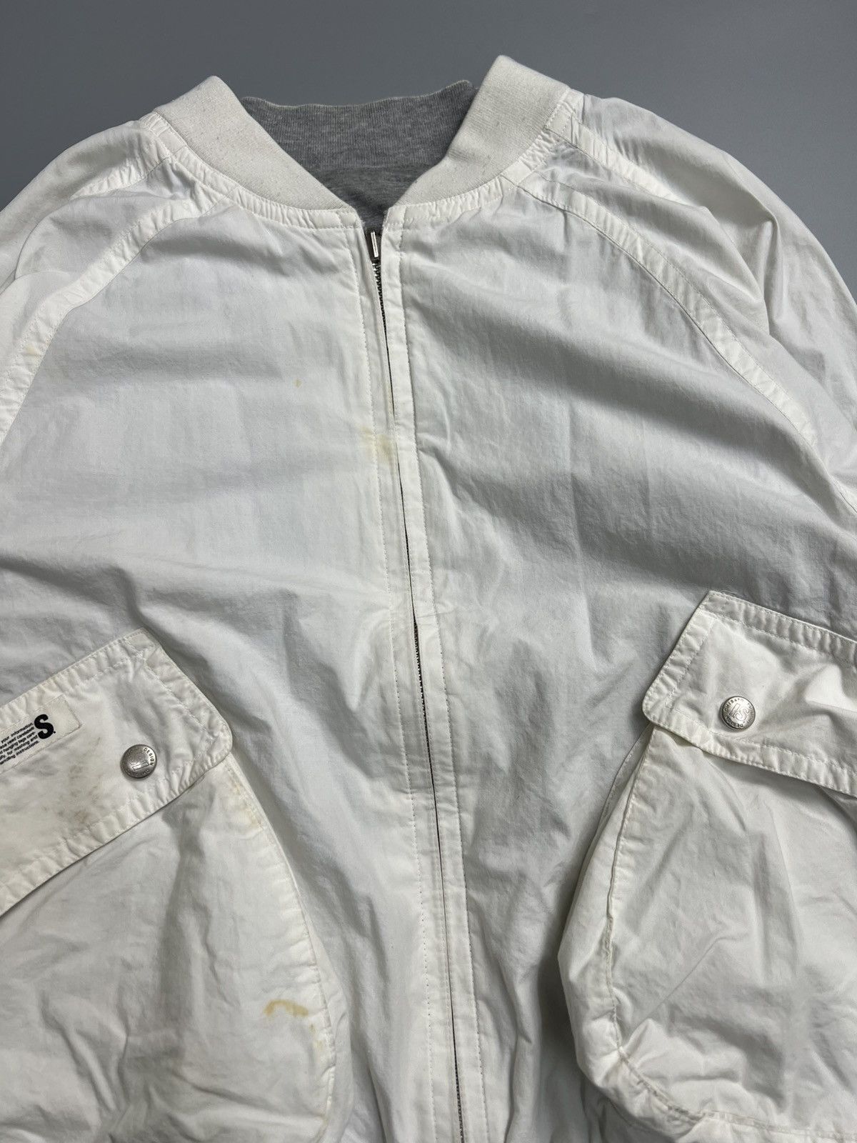 Issey Miyake × Vintage 1990s Issey Miyake Archives Reversible Bomber Jackets Size US M / EU 48-50 / 2 - 7 Thumbnail