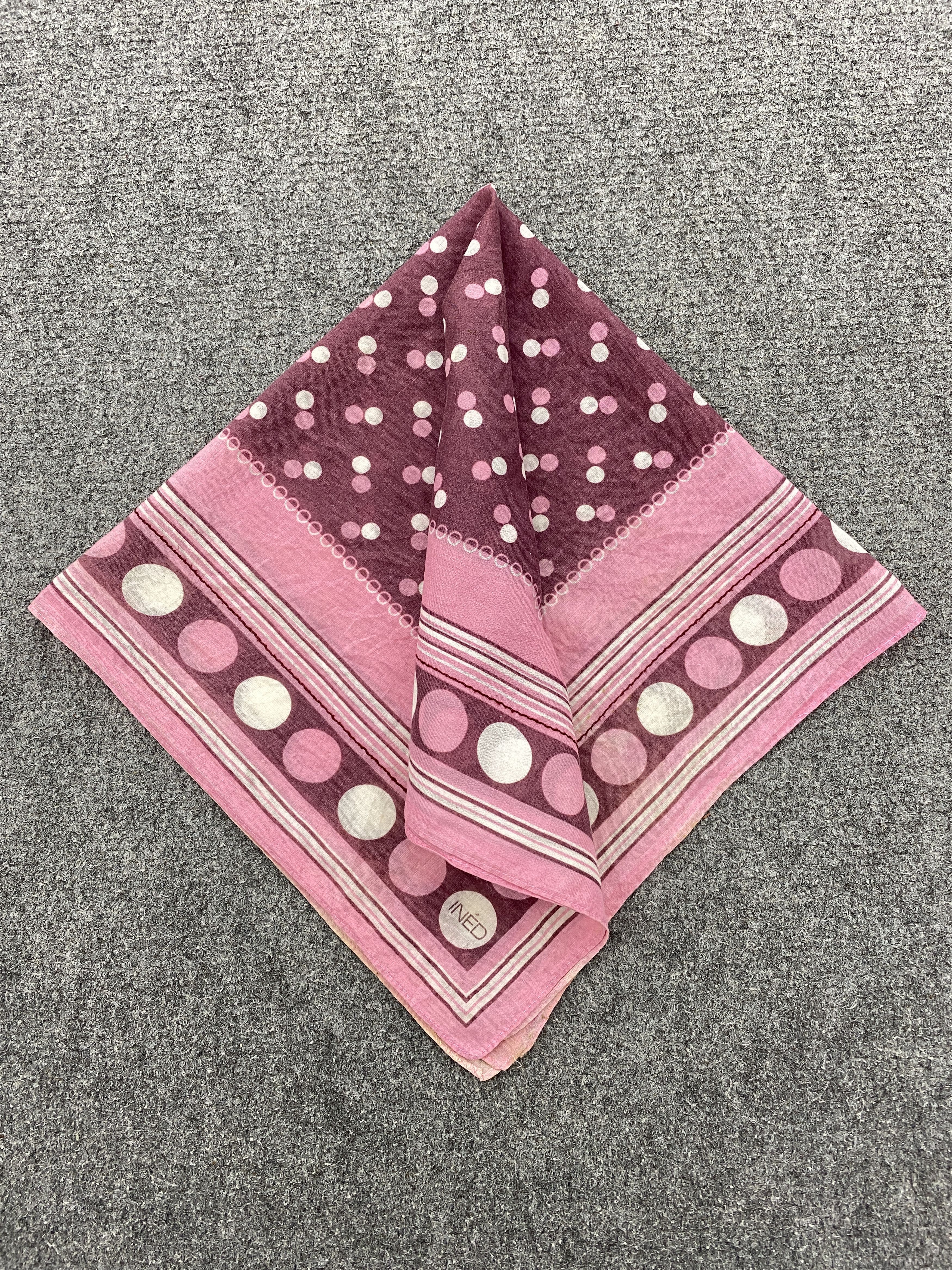 Yohji Yamamoto Vintage Ined Handkerchief / Neckerchief / Bandana HKC0838 Size ONE SIZE - 3 Thumbnail