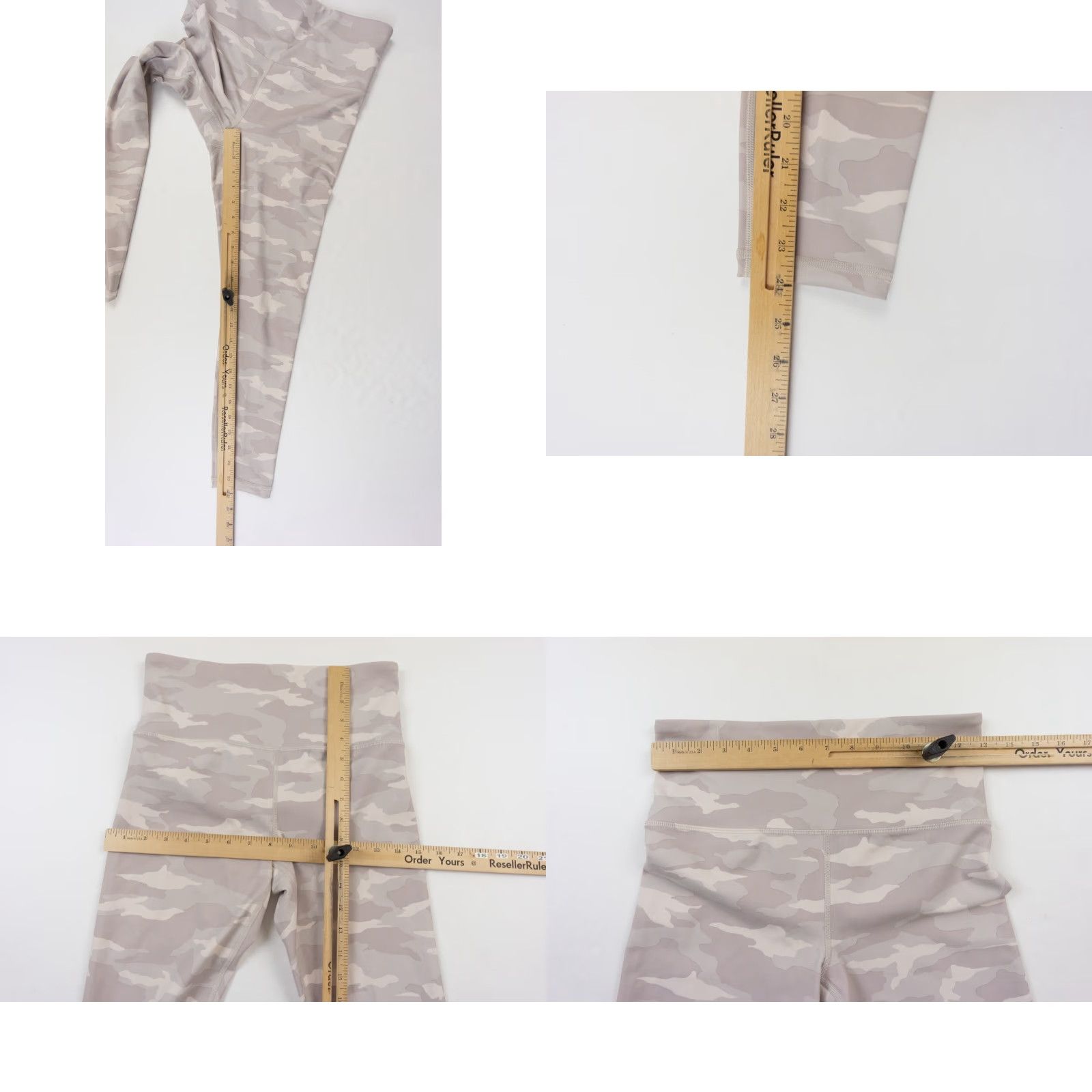 Athleta VINTAGE Athleta Leggings Womens Small Gray Camouflage 7/8 Activewear pants Elation Camo Size 28" / US 6 / IT 42 - 8 Thumbnail