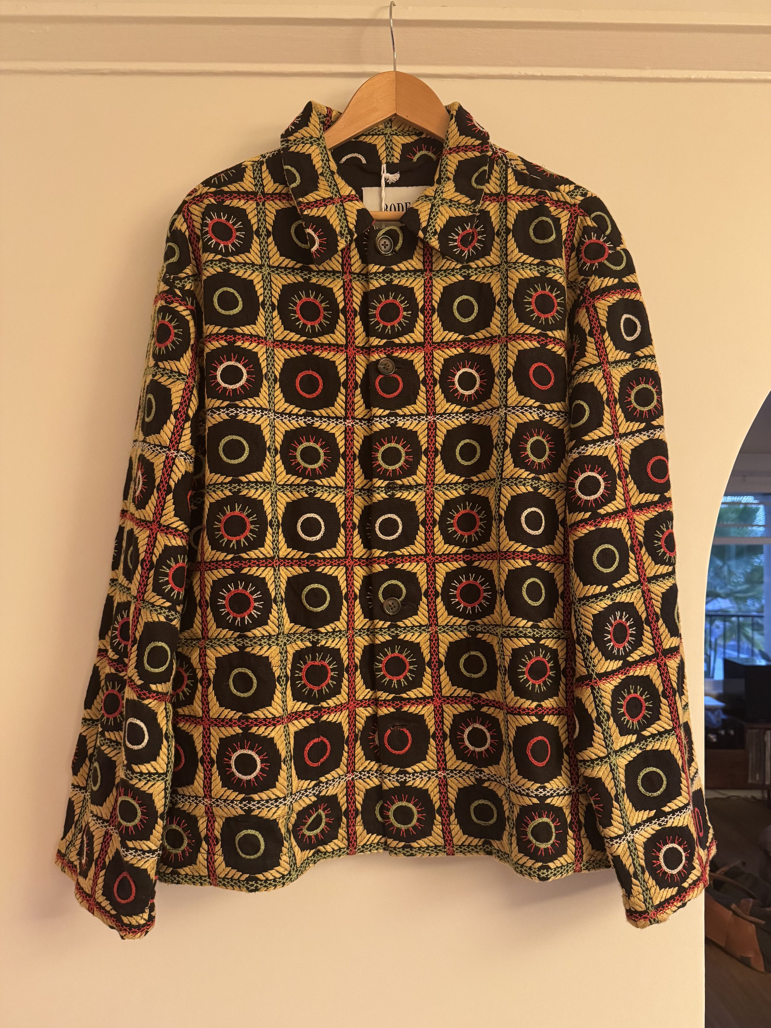BODE bengali jacket M 刺繍　初期 Bode AW20 Bengali Tableau Workwear Jacket - Ākaibu Store