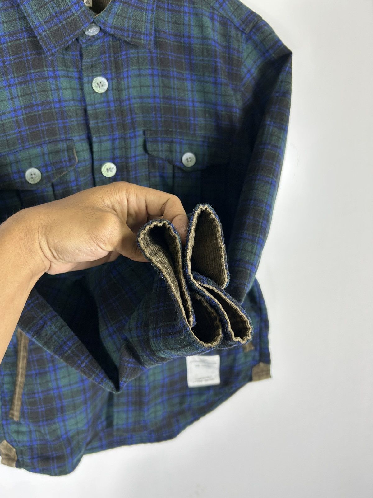 Japanese Brand 🔥Inherit Workwear Style Flannel Button Chore Shirt Jacket Size US S / EU 44-46 / 1 - 7 Thumbnail