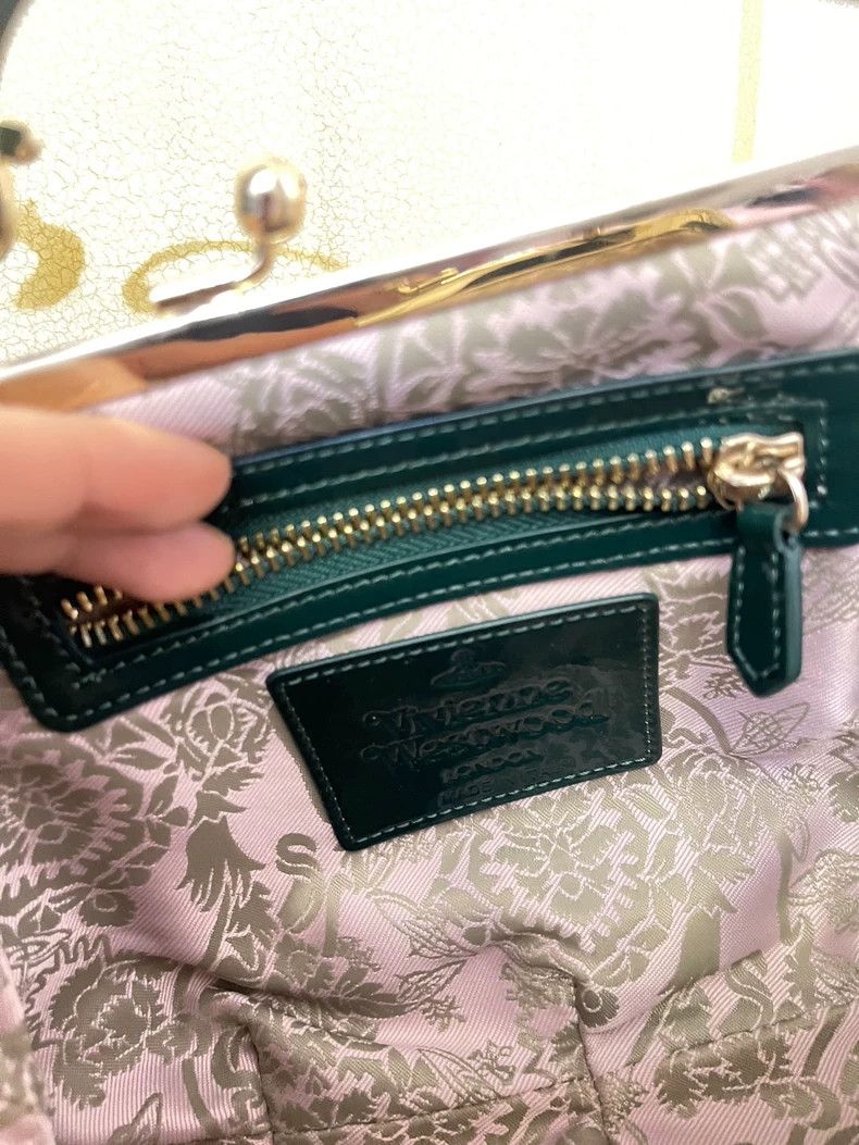 Vivienne Westwood Vivienne Westwood size os Deer leather retro handbag Saturn Size ONE SIZE - 6 Thumbnail