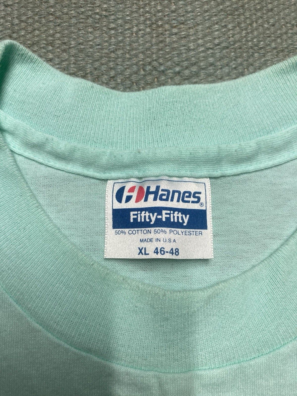 Vintage Vtg 80s t shirt Higgins lake foundation Michigan Hanes XL Size US XL / EU 56 / 4 - 3 Thumbnail