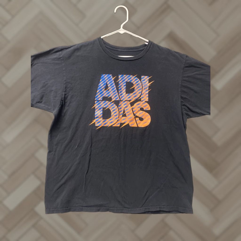 Adidas Adidas The Go-To Performance Tee Shirt Men 2XL Black Short Sleeve 102-33 Size US XXL / EU 58 / 5 - 1 Thumbnail