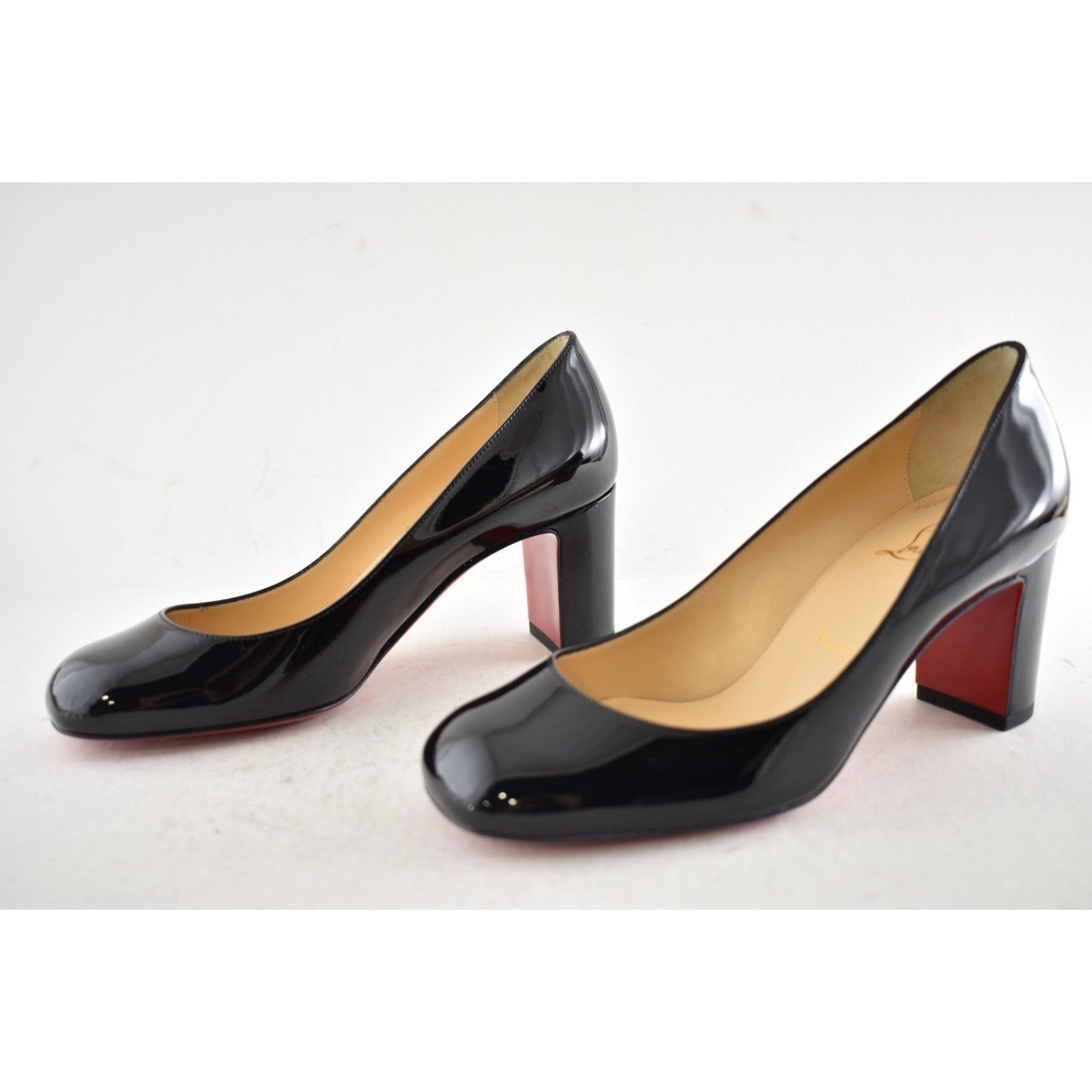 Christian Louboutin Christian Louboutin Cadrilla 70 Patent Block Heel Pump 35 Size US 5 / IT 35 - 13 Thumbnail