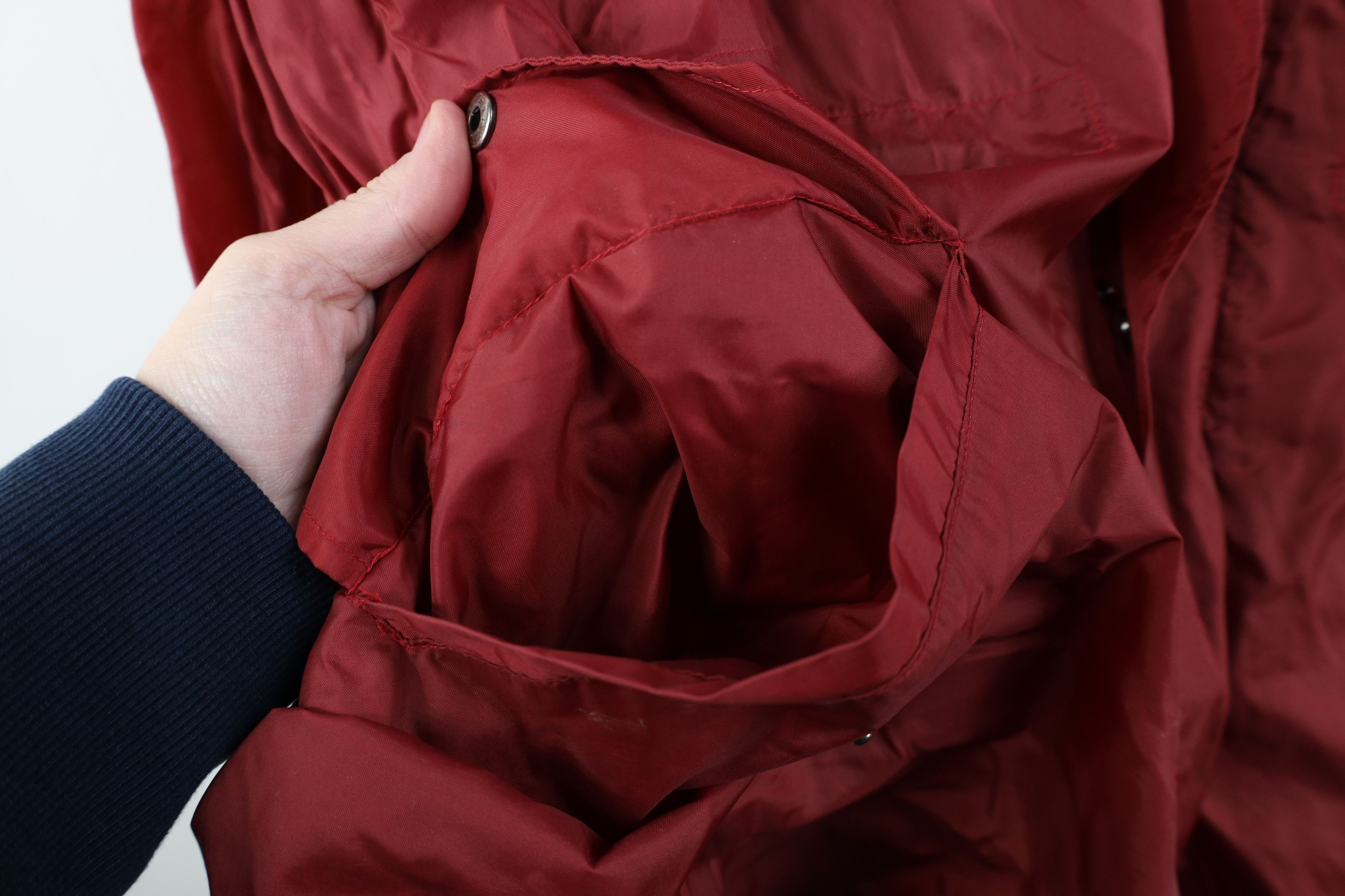 Gap Vintage 90s Gap Full Zip Hooded Windbreaker Parka Jacket Red Size US M / EU 48-50 / 2 - 9 Thumbnail