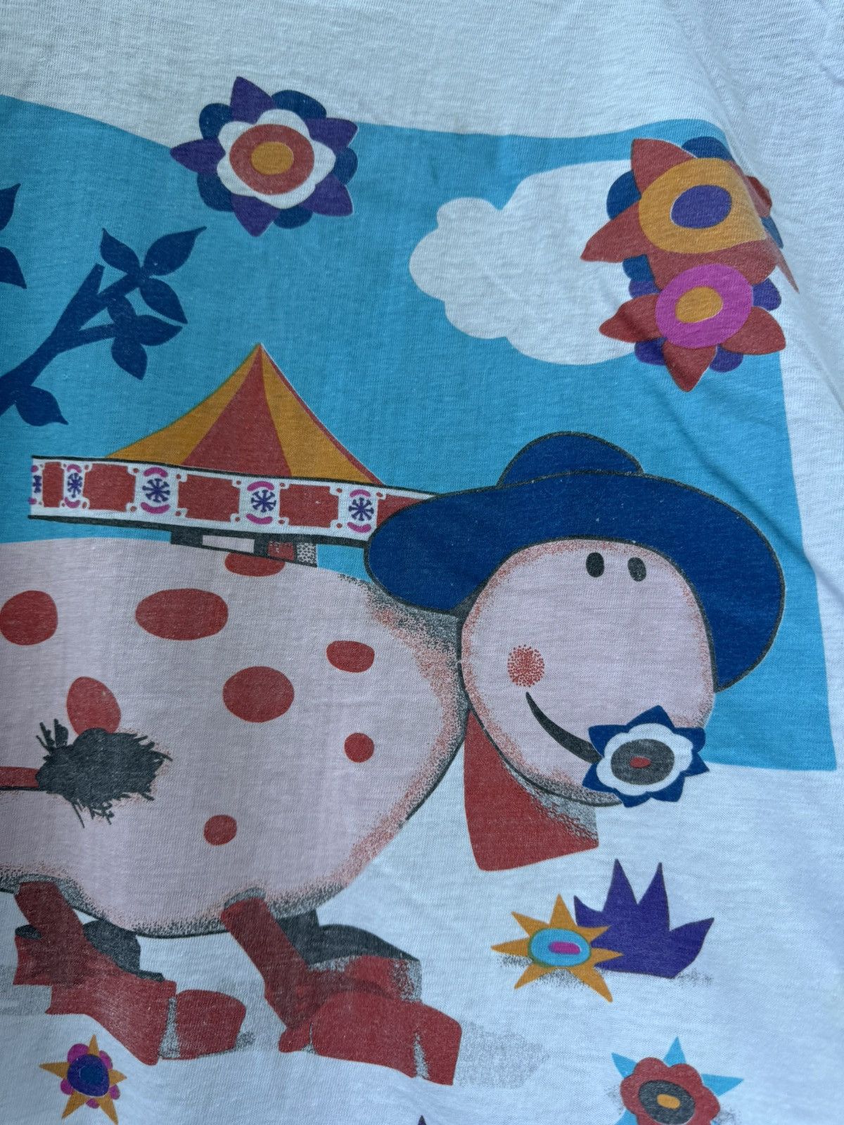 Band Tees × Vintage Vintage 1990 Danot Art Pig Lsd T Shirt Y2k Size US XL / EU 56 / 4 - 9 Thumbnail