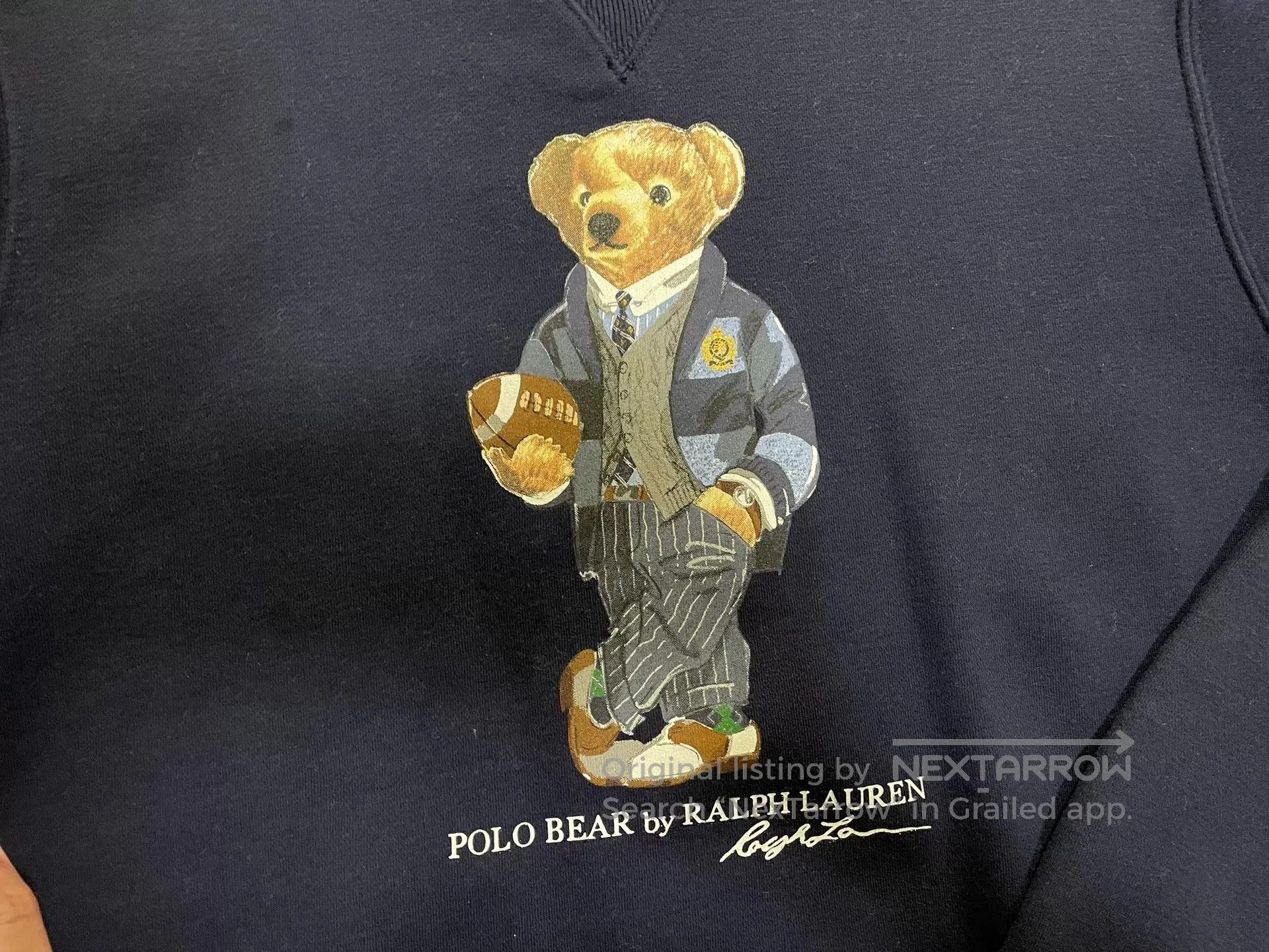 Polo Ralph Lauren Polo Ralph Lauren Men's Bear Sweatshirt. Size US M / EU 48-50 / 2 - 4 Thumbnail