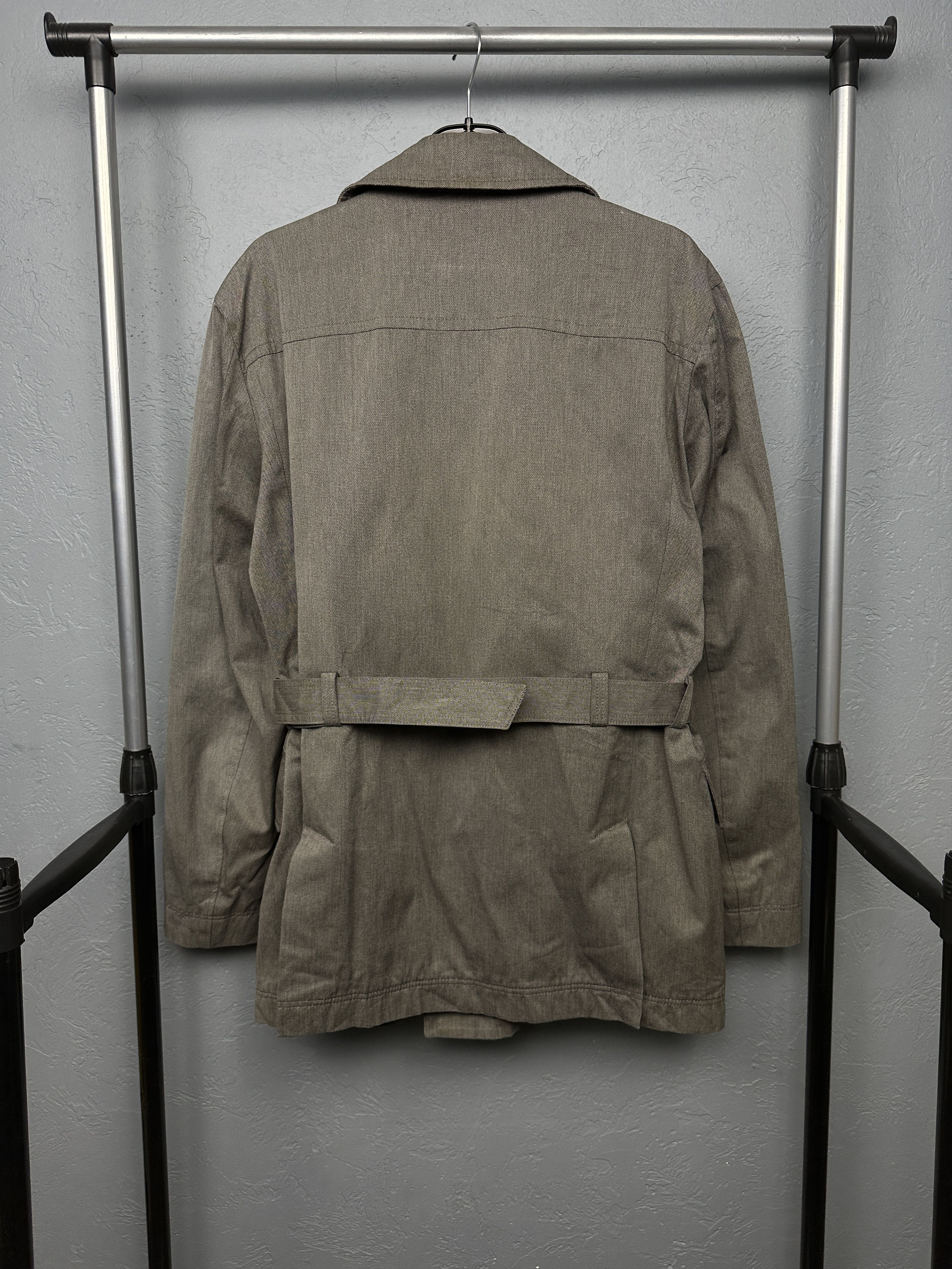 Hugo Boss × Vintage Hugo Boss Vintage Double Breasted Trench Coat Jacket Size US L / EU 52-54 / 3 - 7 Thumbnail