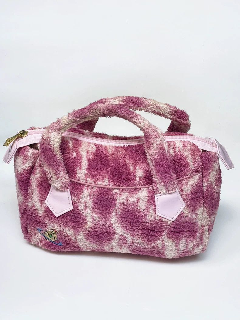 Vivienne Westwood Vivienne Westwood 90s Pink Leopard Tote bag 2504-Nextarrow Size ONE SIZE - 1 Thumbnail