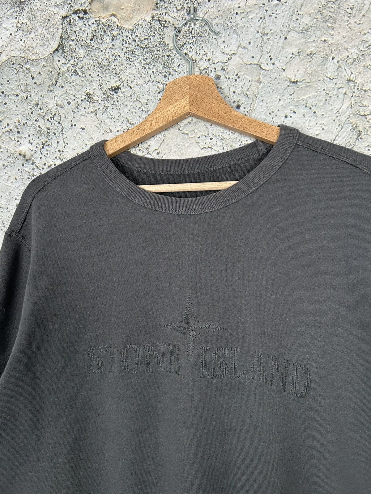 Stone Island Vintage Stone Island Patch Crewneck Designer Streetwear Rare Size US XL / EU 56 / 4 - 3 Thumbnail