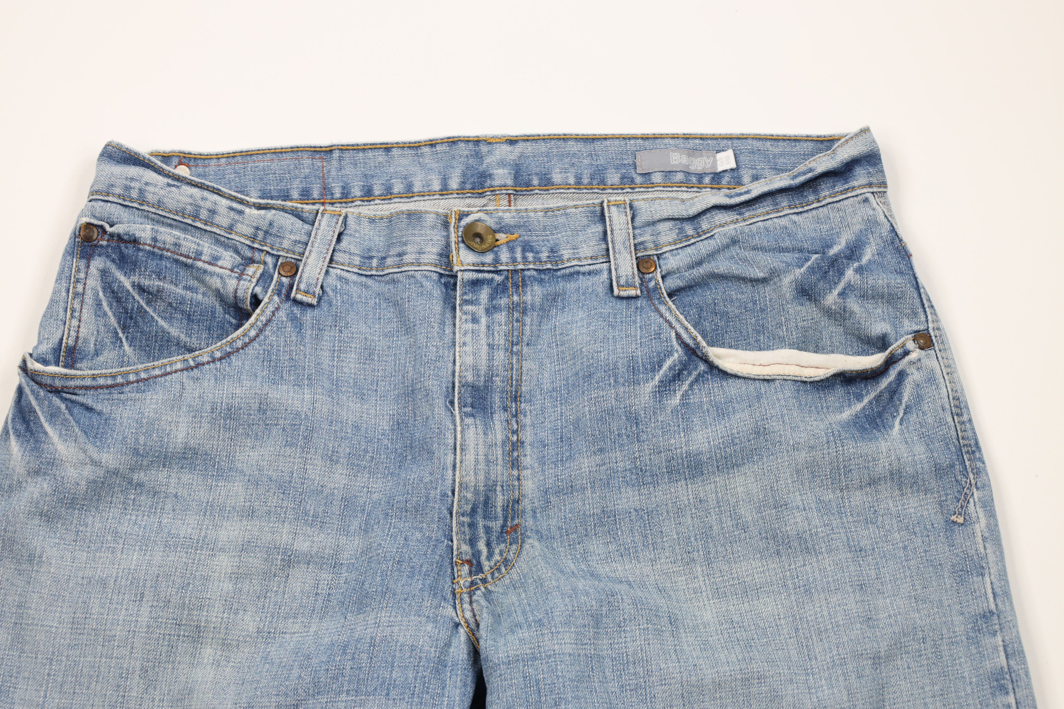 Levi's Vintage Y2K Levis Silvertab Baggy Loose Wide Leg Denim Jeans Size US 38 / EU 54 - 2 Thumbnail