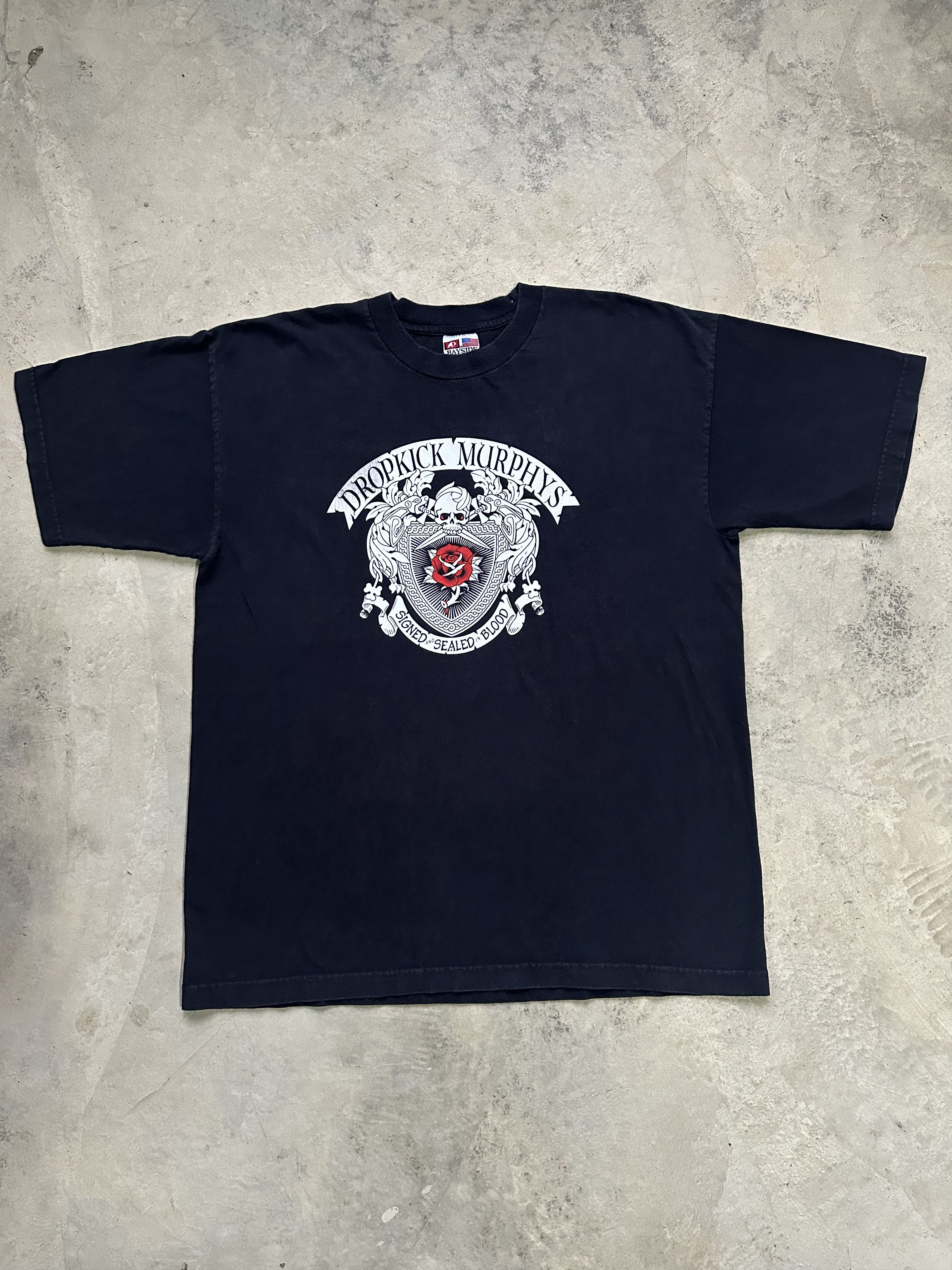 Band Tees Vintage Dropkick Murphys Signed Sealad Blood Size US XL / EU 56 / 4 - 1 Thumbnail