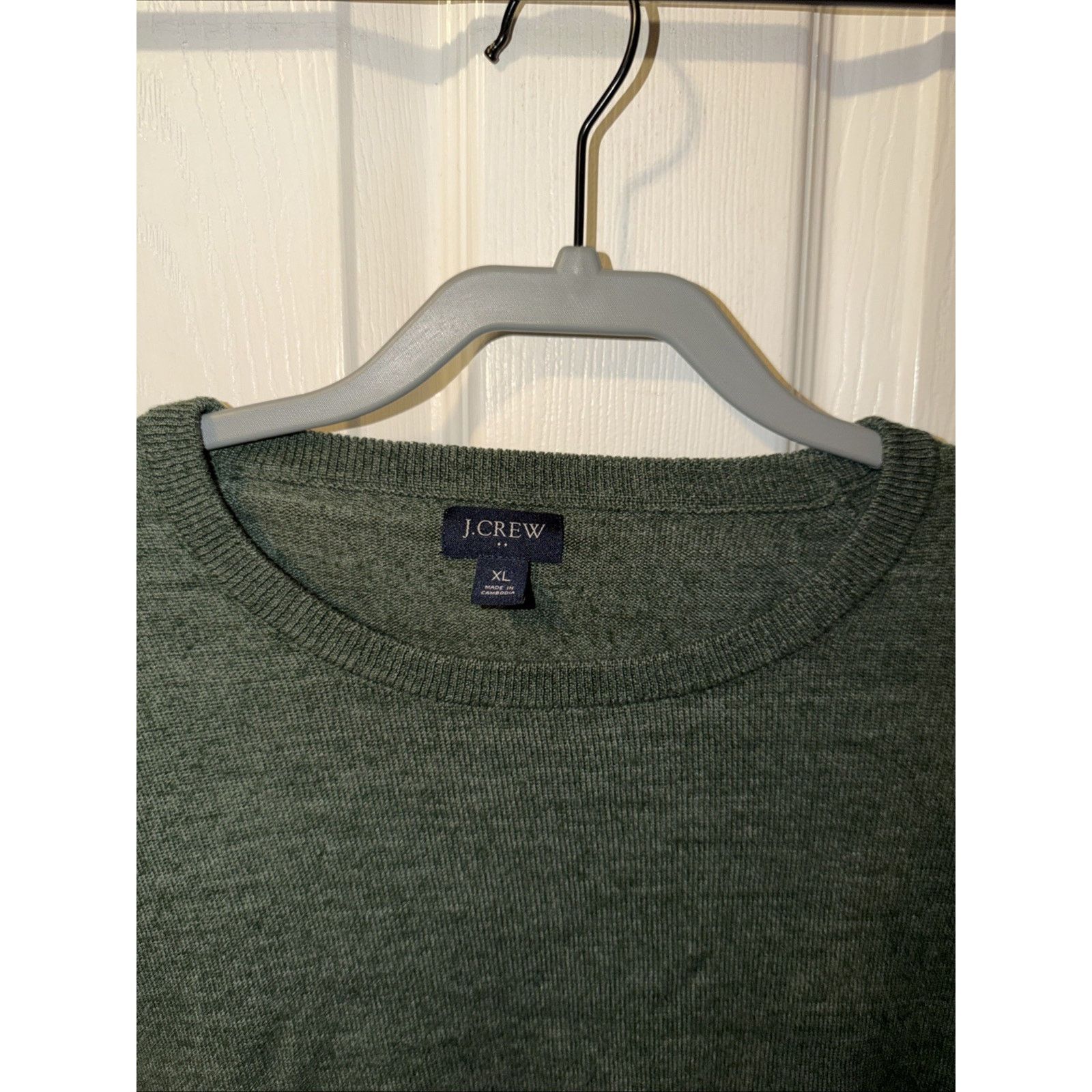 J.Crew J.Crew Men's Emerald Green Knit Pullover Sweater XL Size US XL / EU 56 / 4 - 8 Thumbnail