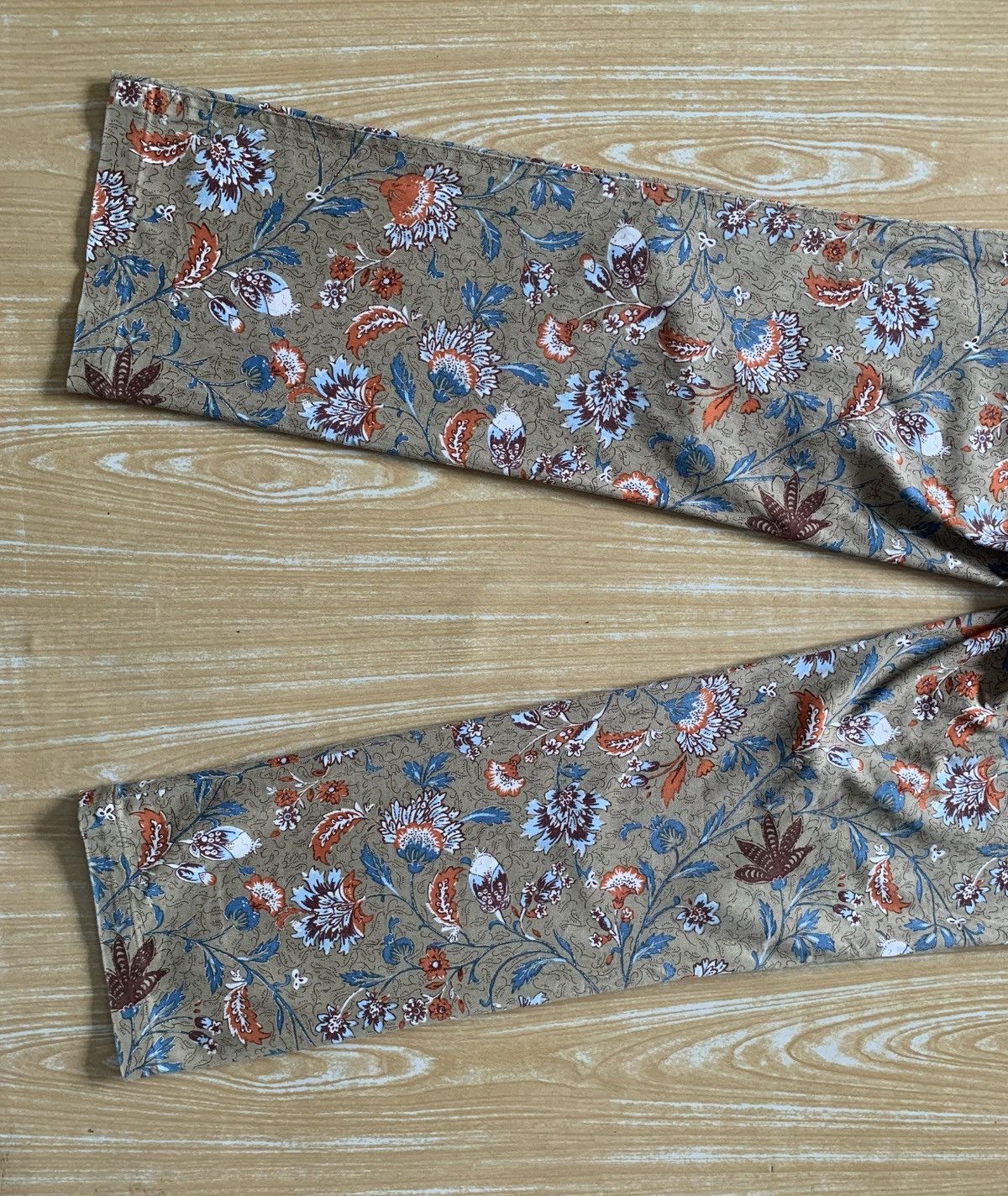 Designer × Hiroko Koshino Homme × Japanese Brand 🔥 Hiroko Koshino Floral Full print Pants Size 26" / US 2 / IT 38 - 15 Thumbnail