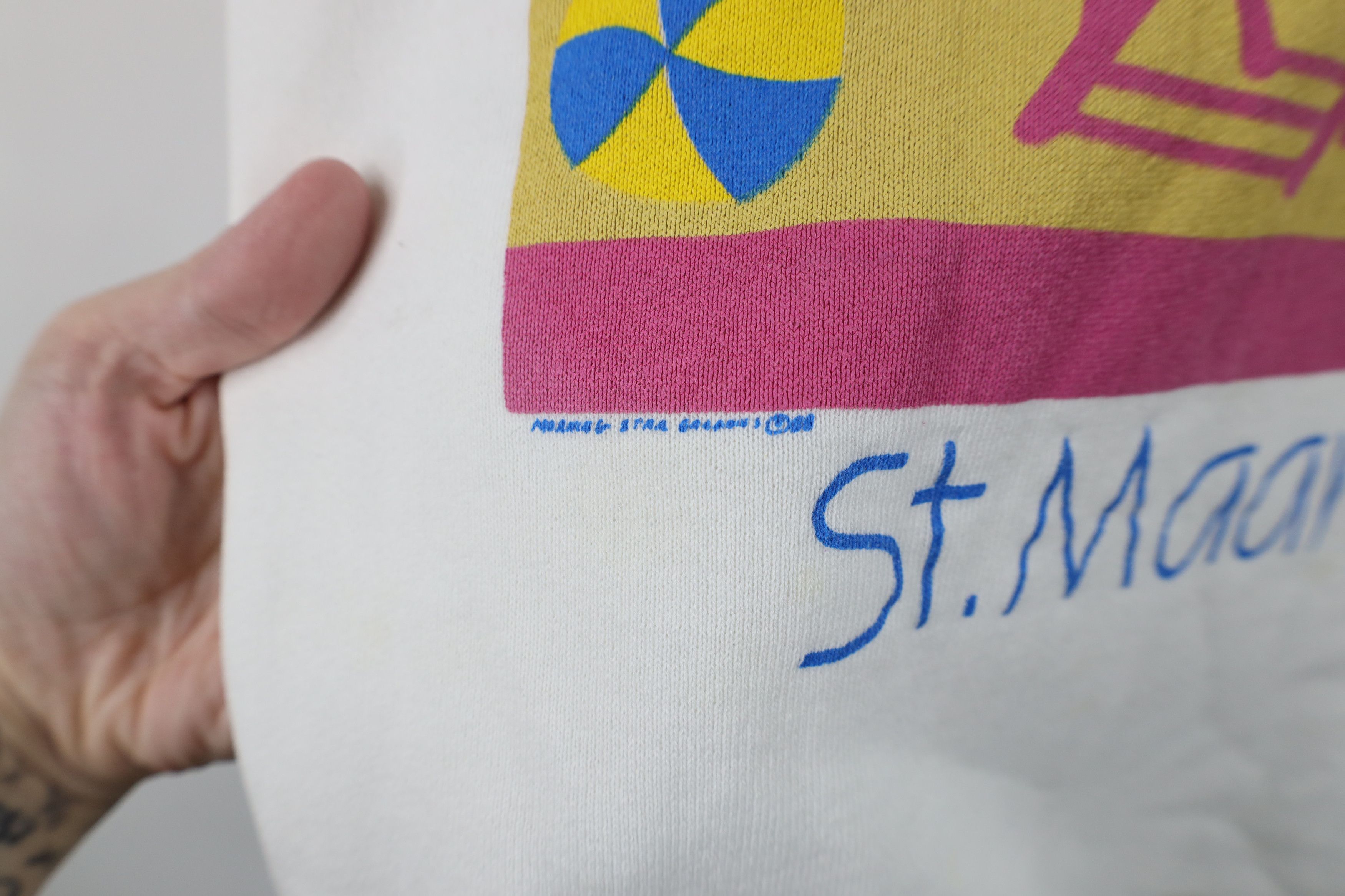 Vintage Vintage 80s Streetwear Maarten Beach Mid Mod Sweatshirt USA Size XL / US 12-14 / IT 48-50 - 5 Thumbnail